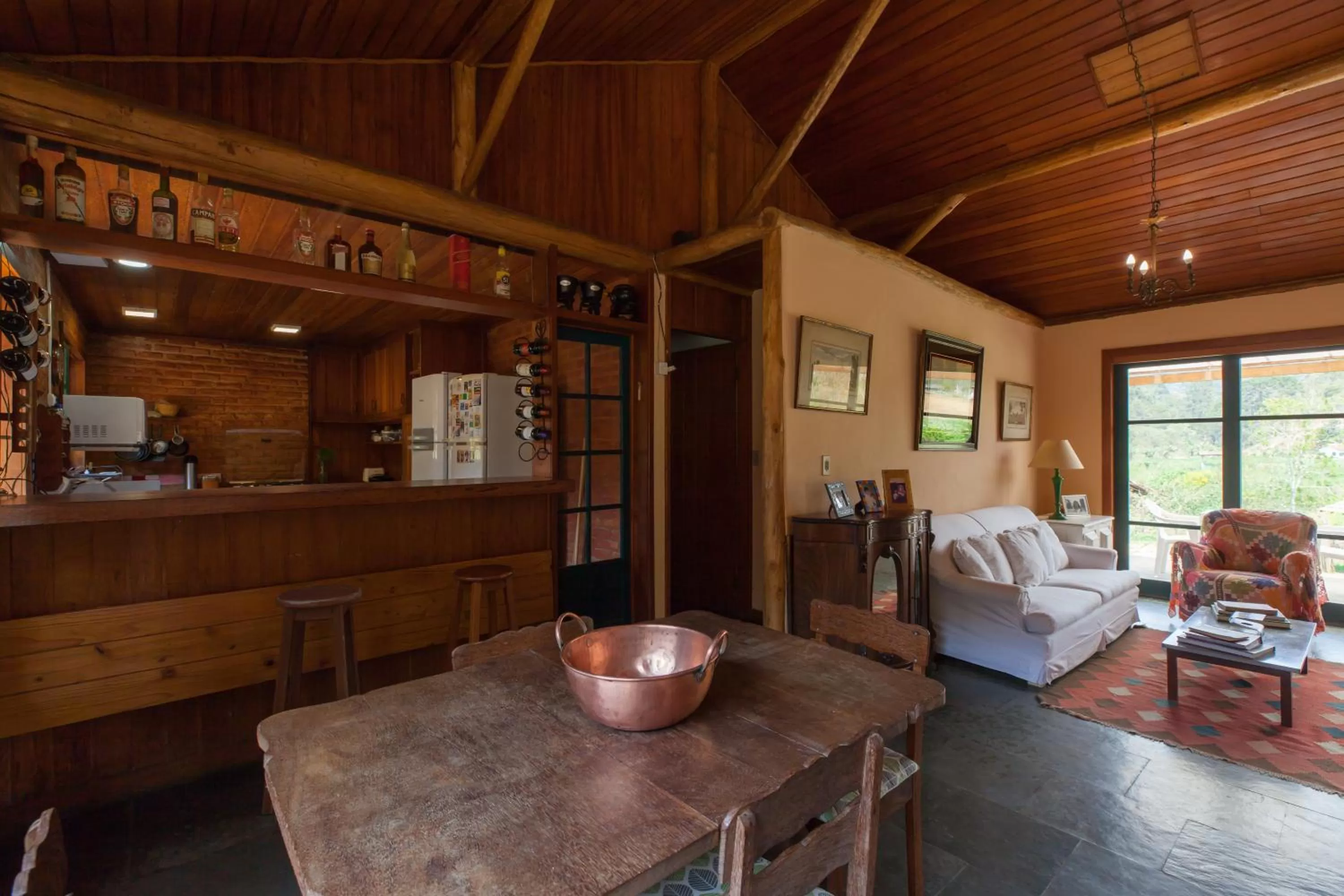 Living room in Pousada Mariza