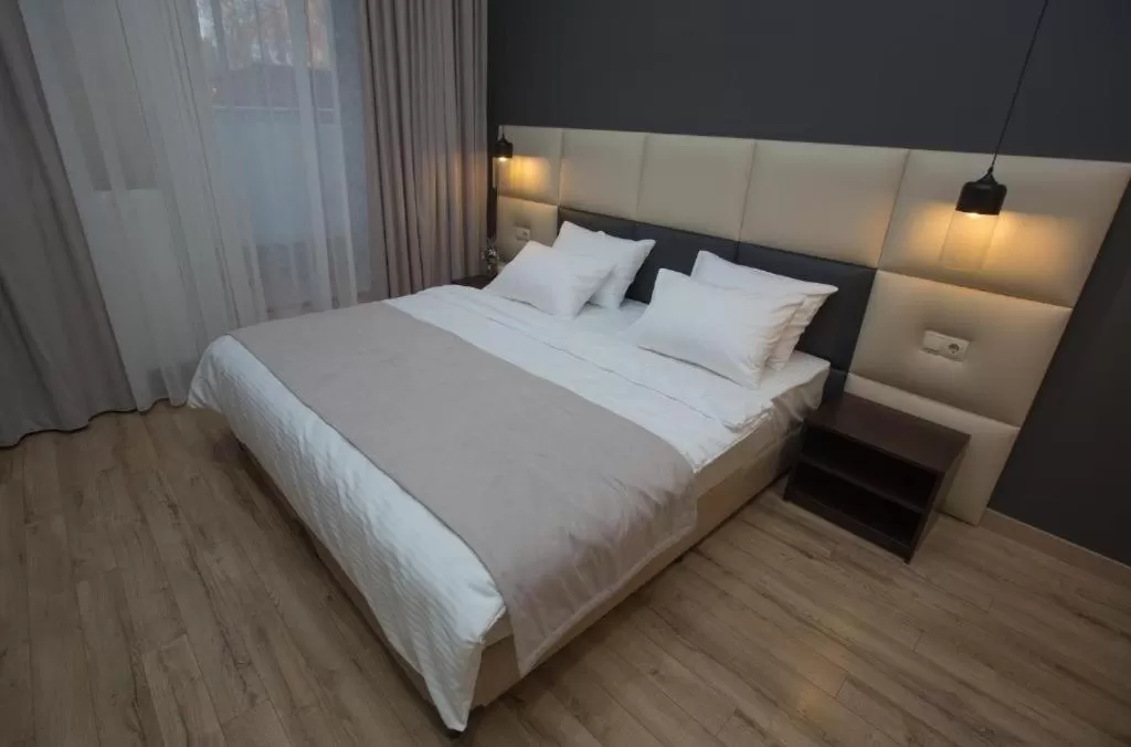Bed in History Hotel Tbilisi