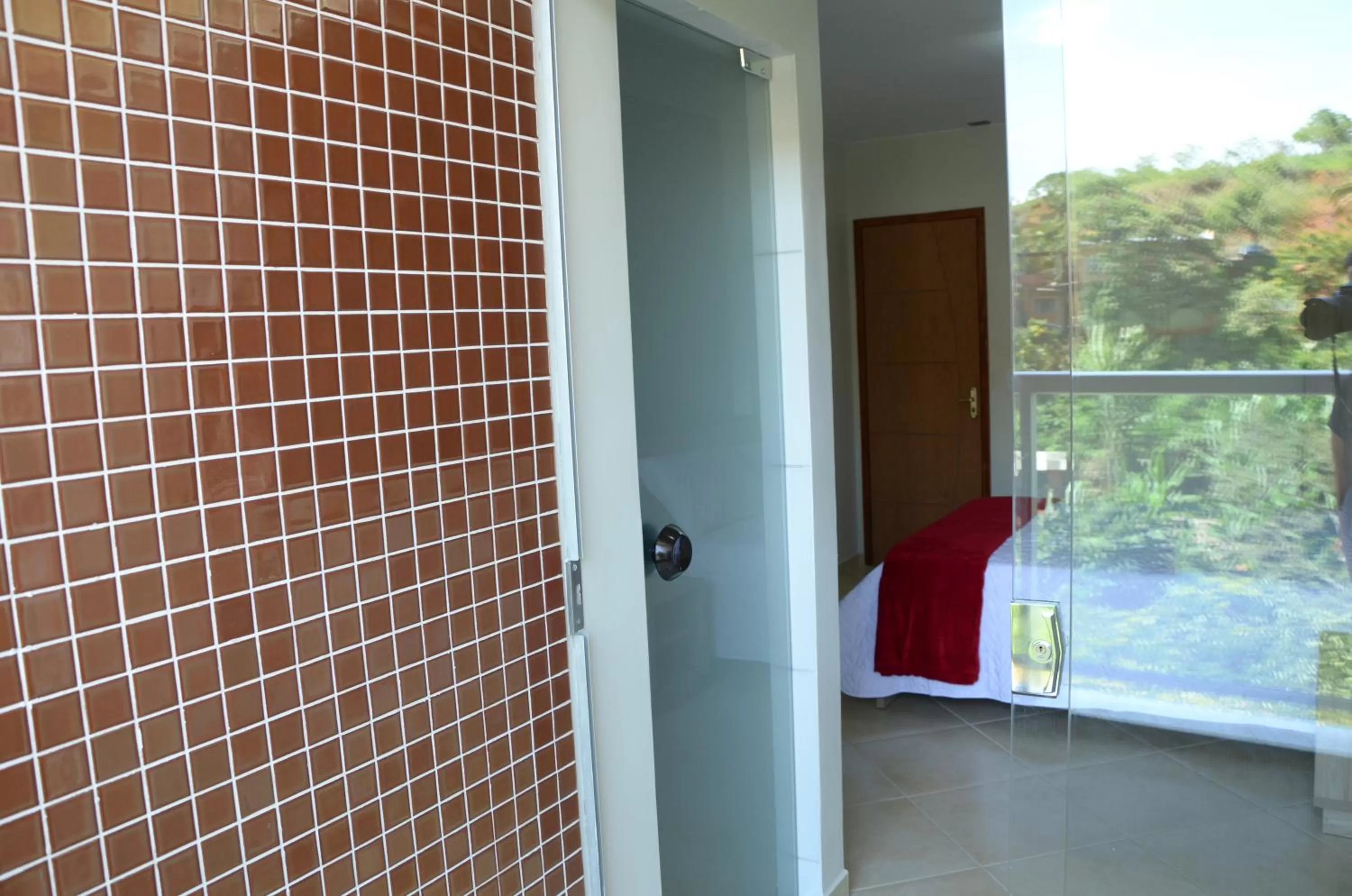 Balcony/Terrace, Bathroom in Hotel Golden JK