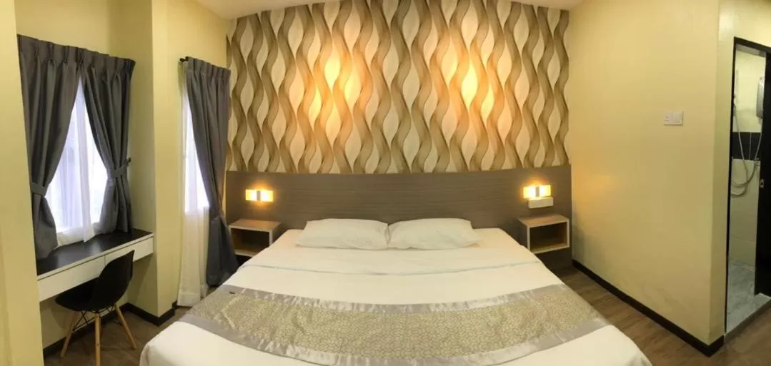 Bed in D'Village Resort Melaka