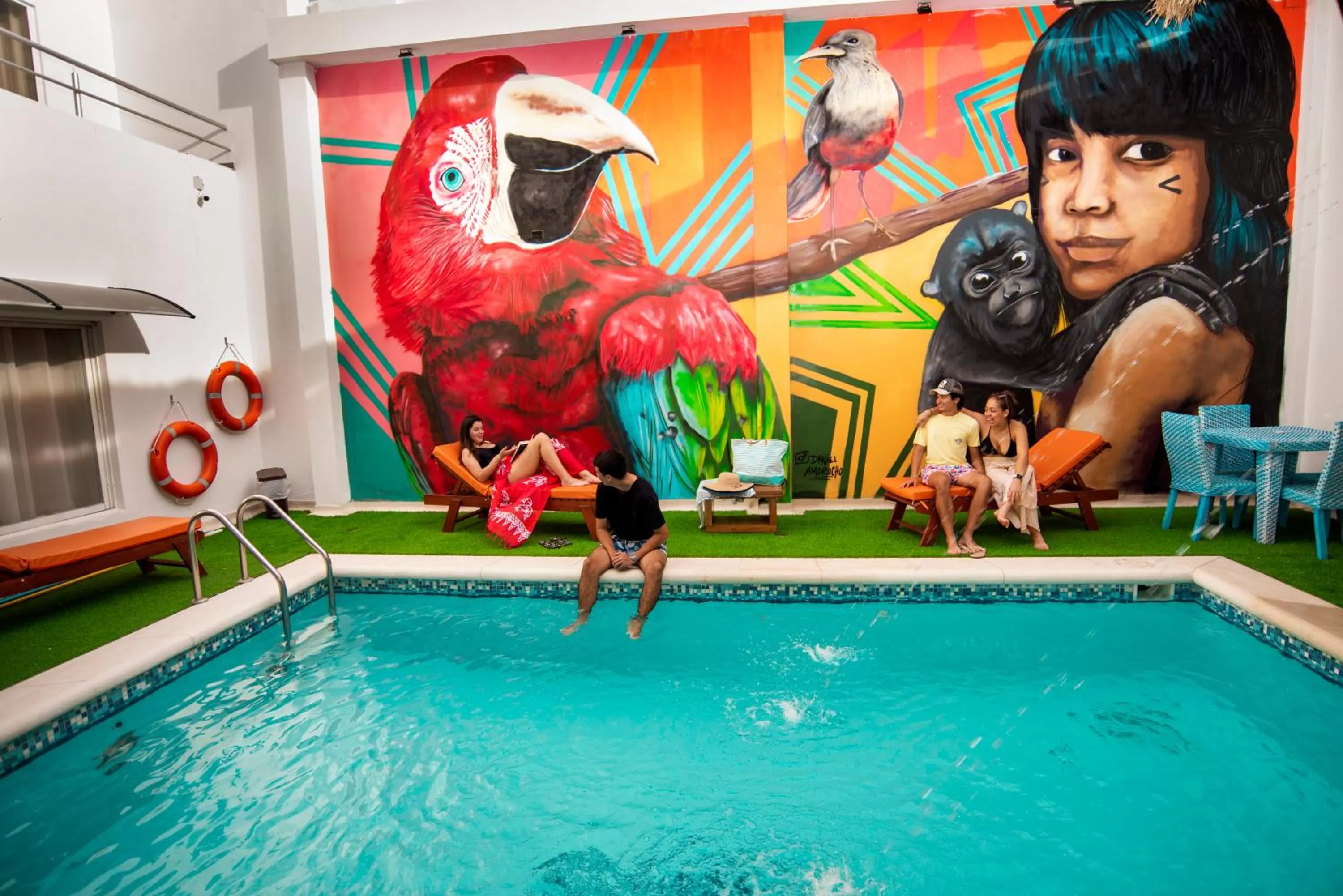 Property building, Swimming Pool in Hotel Boutique CASA CHUNUU Santa Marta