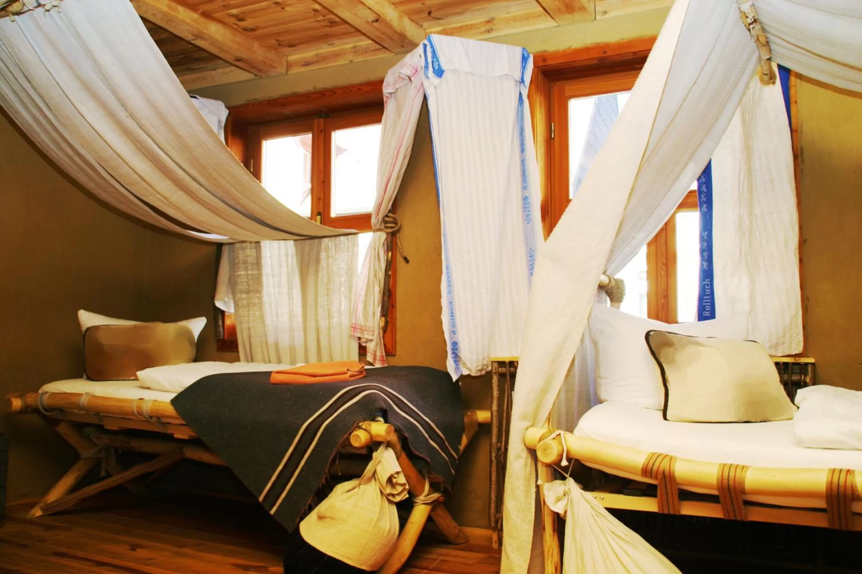 Bed in Exempel Schlafstuben und Quartier Langer Hals