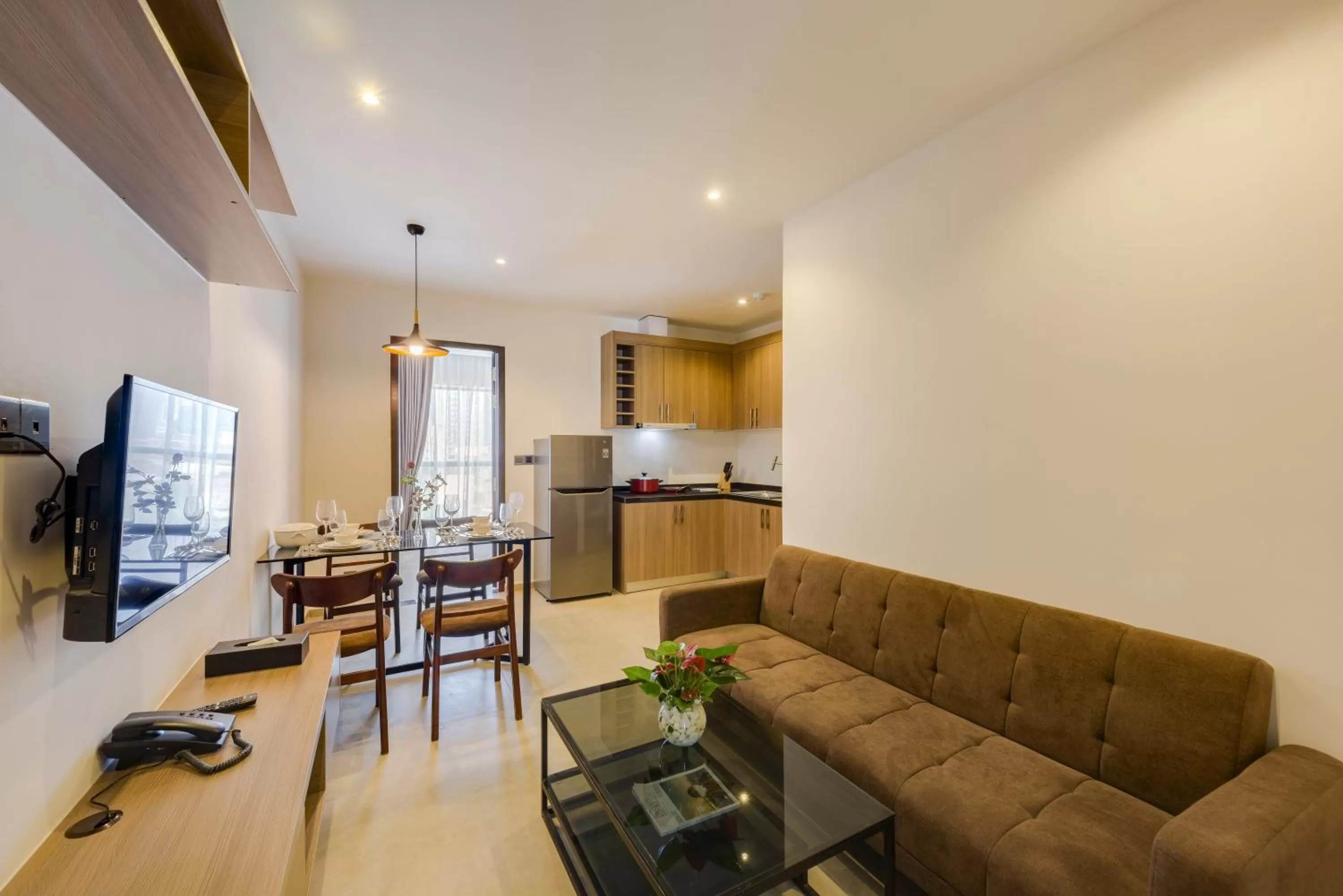 Living room in Residence 105 Hotel and Apartment