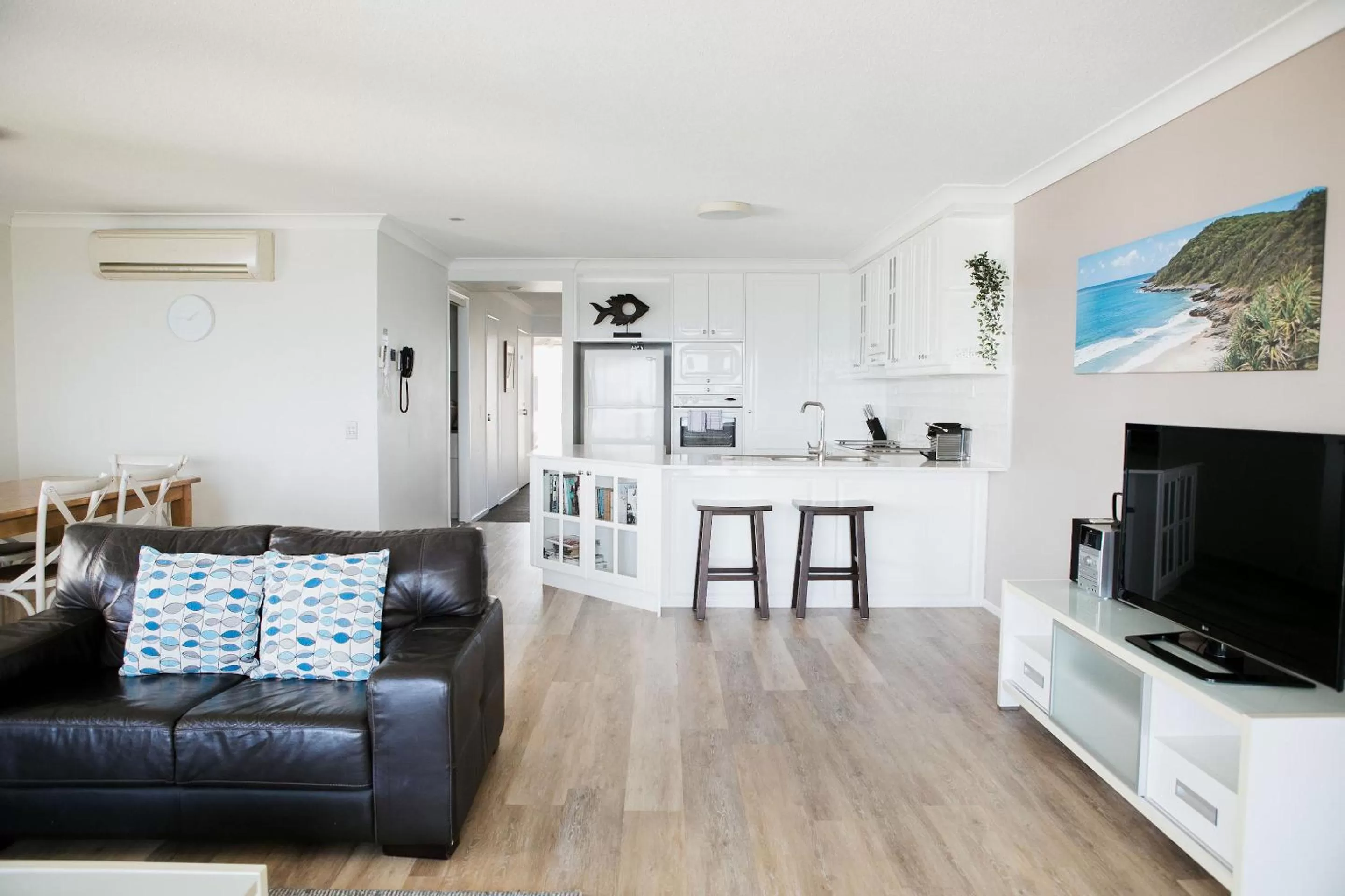 Living room in Osprey Apartments