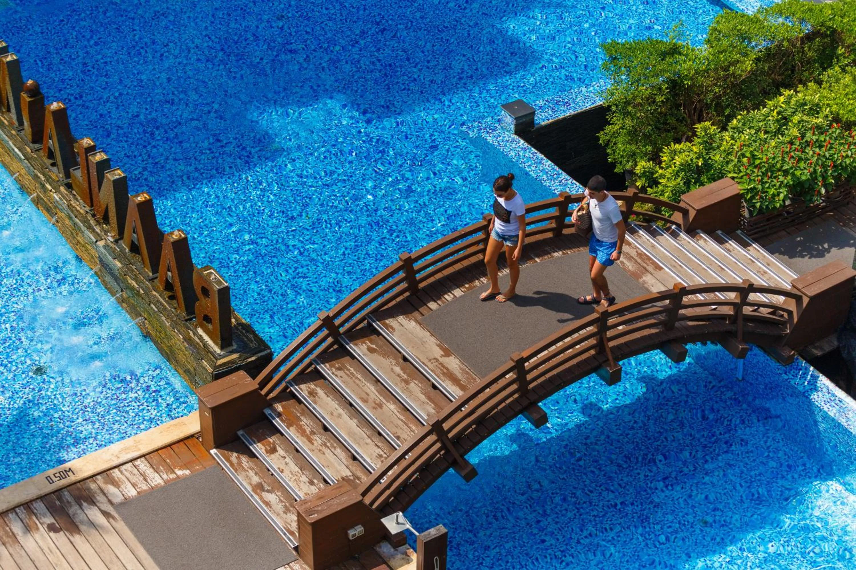 Swimming pool in Baan Laimai Beach Resort & Spa - SHA Extra Plus