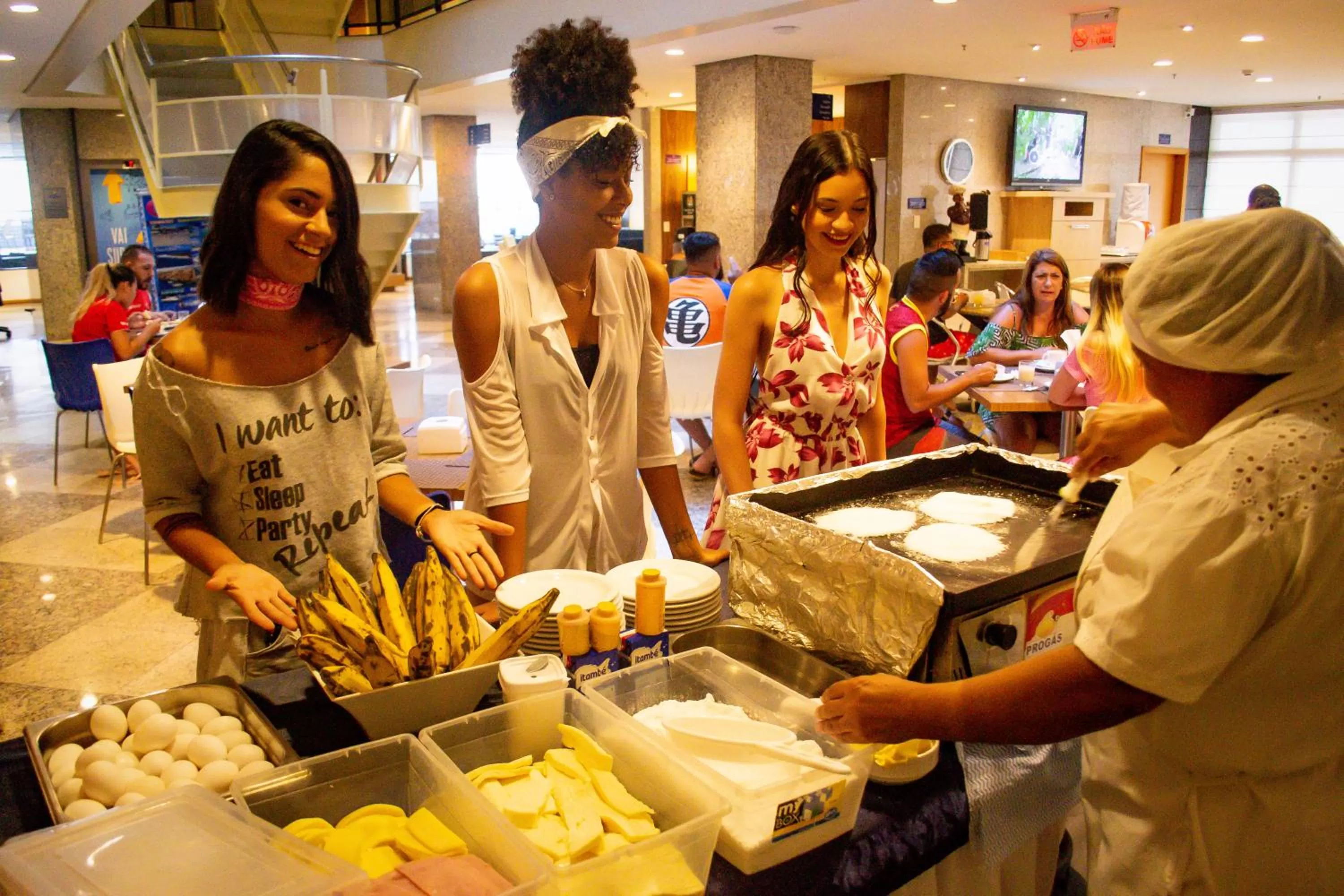 People in Reymar Hotel Maceió