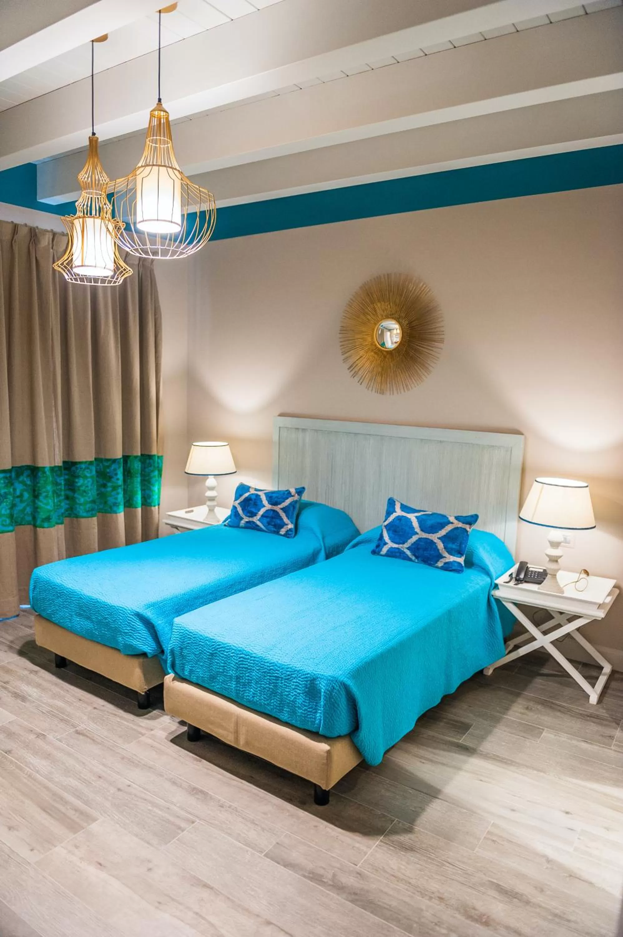 Bed in Hotel San Michele