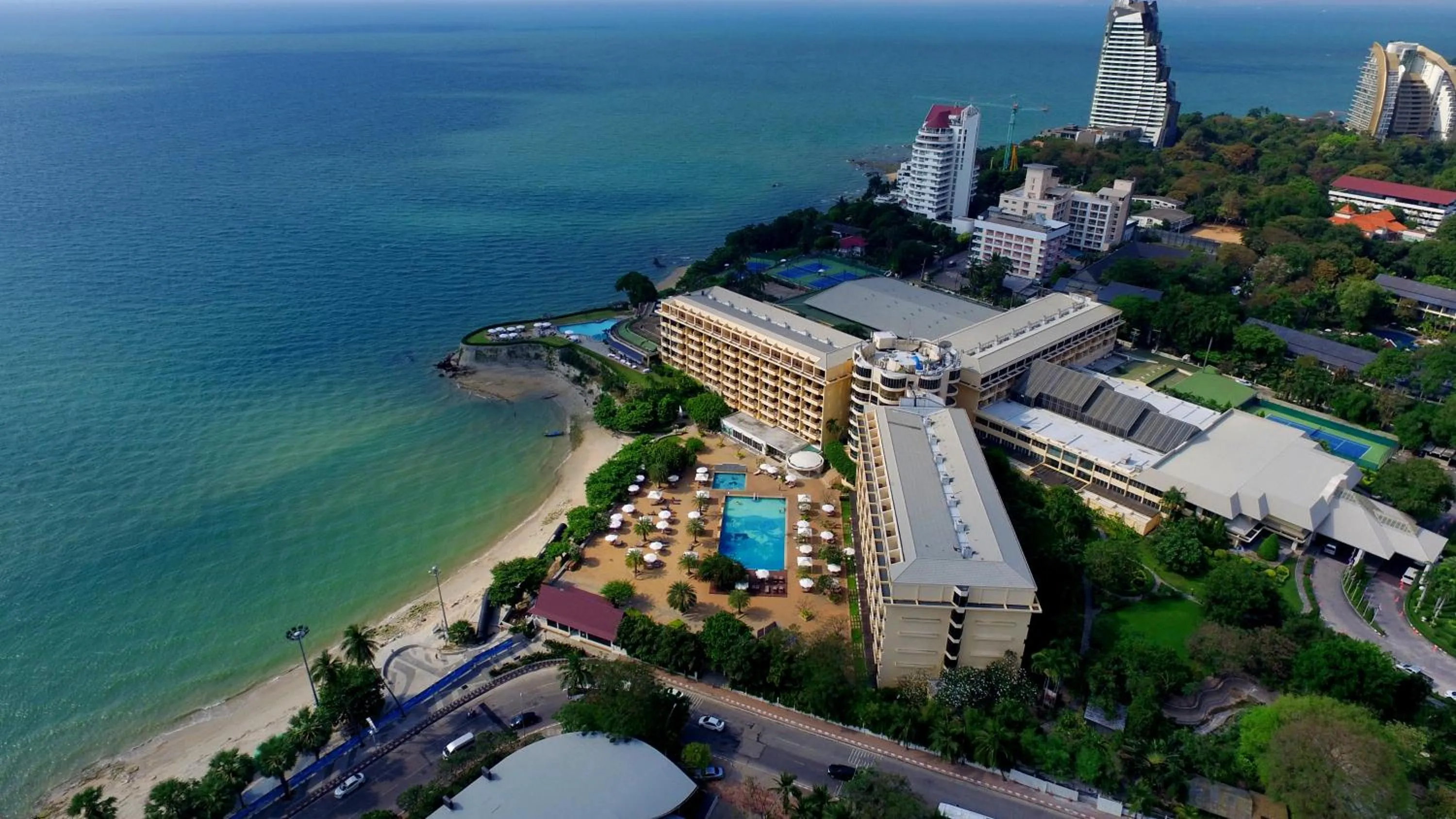 Bird's eye view in Dusit Thani Pattaya