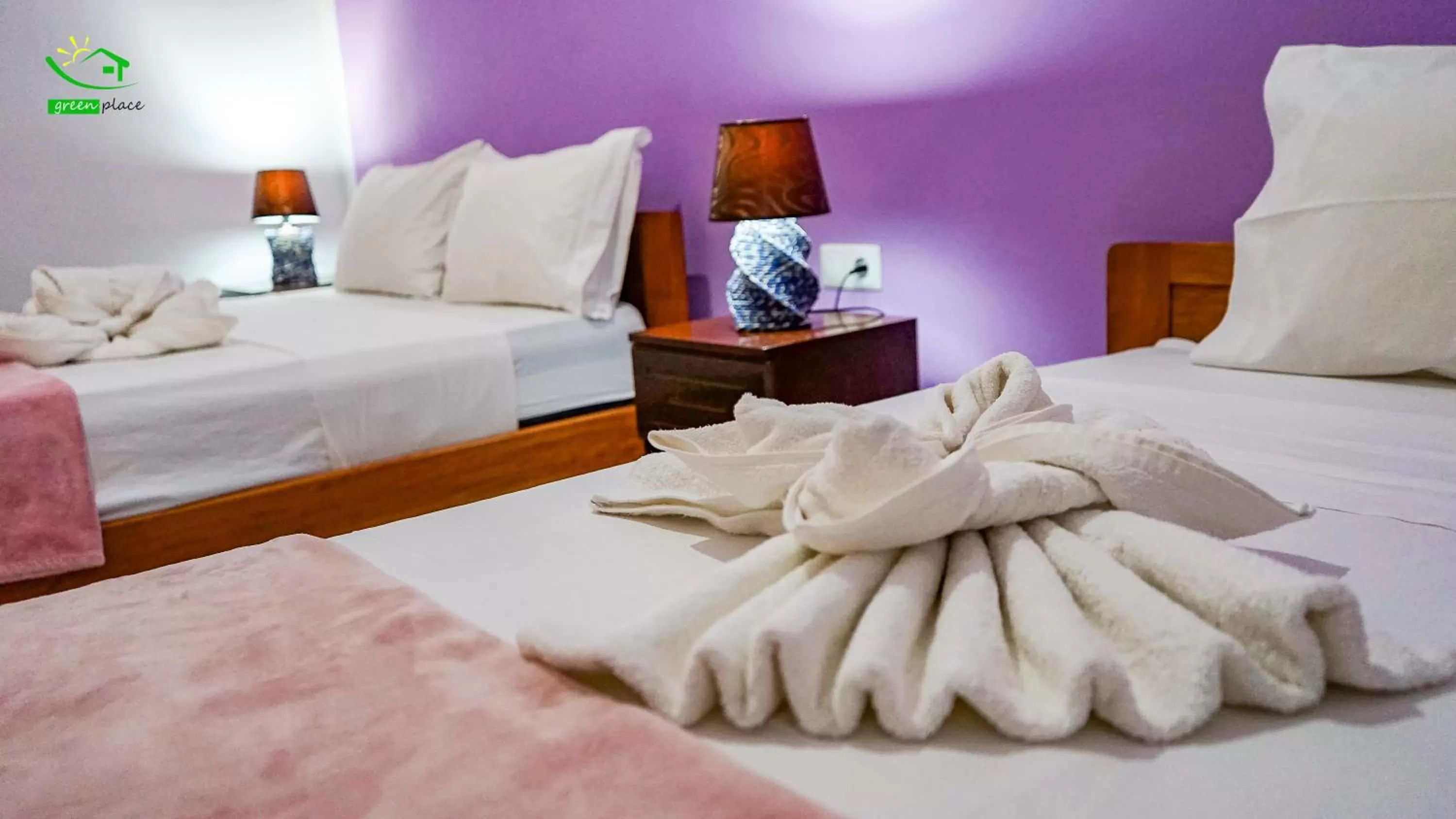 Bed in Pousada Green Place