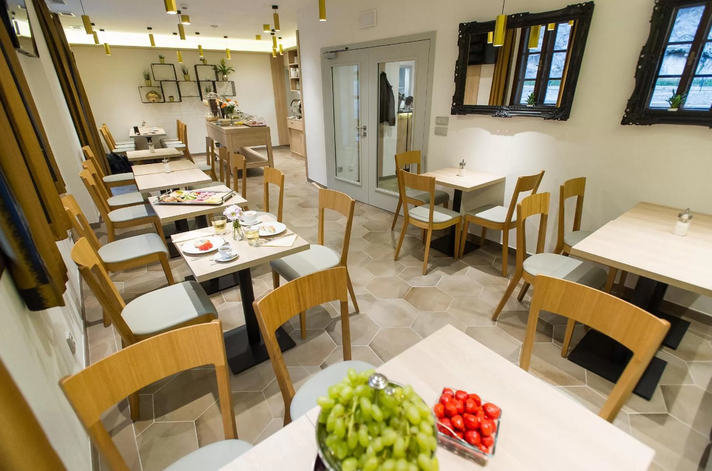 Buffet breakfast in Garni hotel Castle Bridge