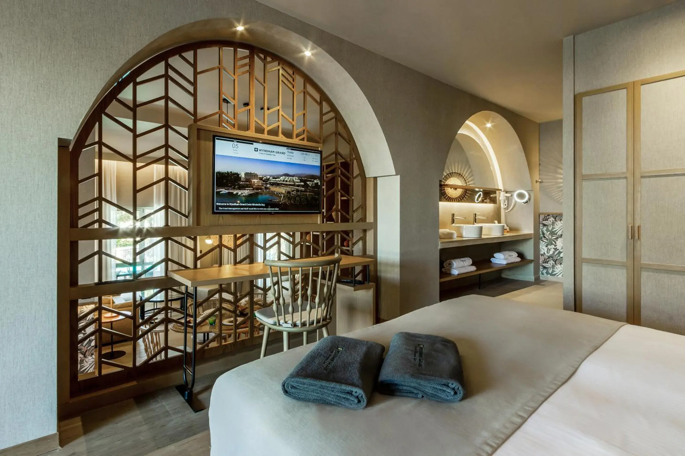 Royal Villa Two-Bedroom with Private Pool and Jacuzzi in Wyndham Grand Crete Mirabello Bay Royal Villa Two-Bedroom with Private Pool and Jacuzzi in Wyndham Grand Crete Mirabello Bay