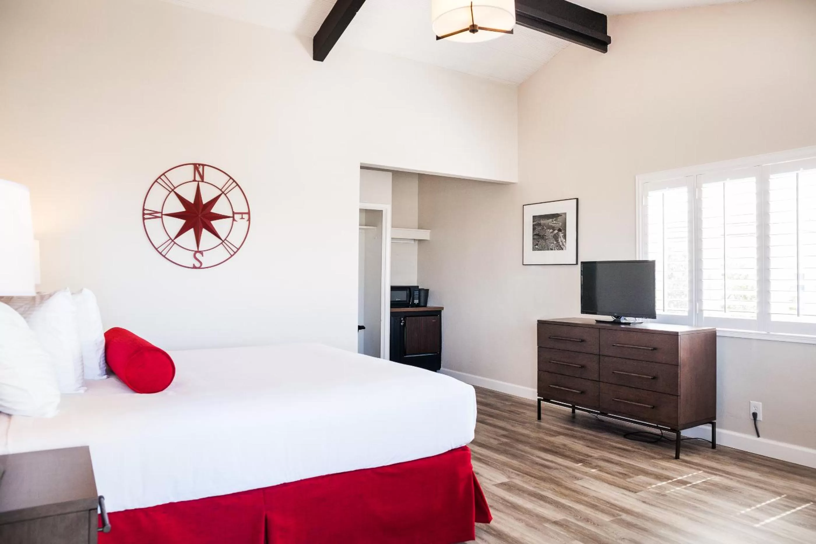 Bed in The Landing at Morro Bay