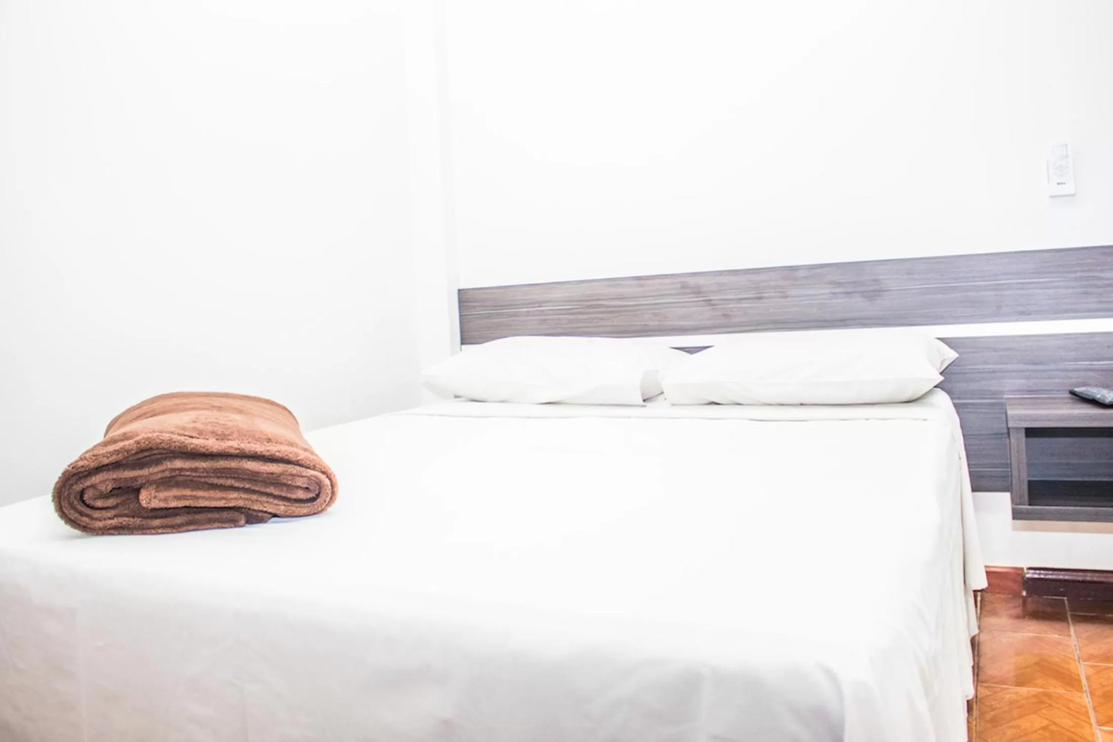 Bed in Hotel Paradizzo