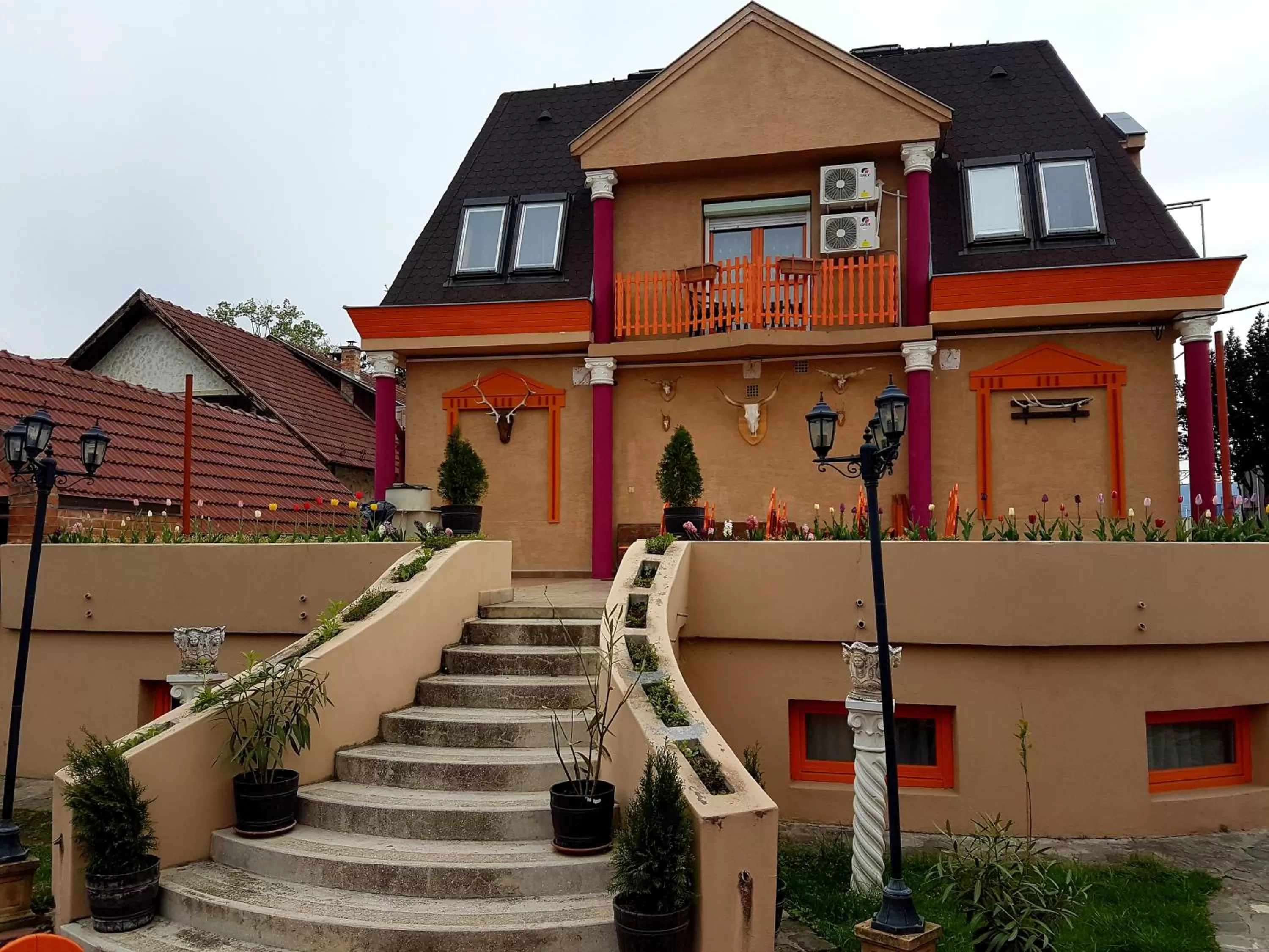 Property building in Attila Hotel Budapest