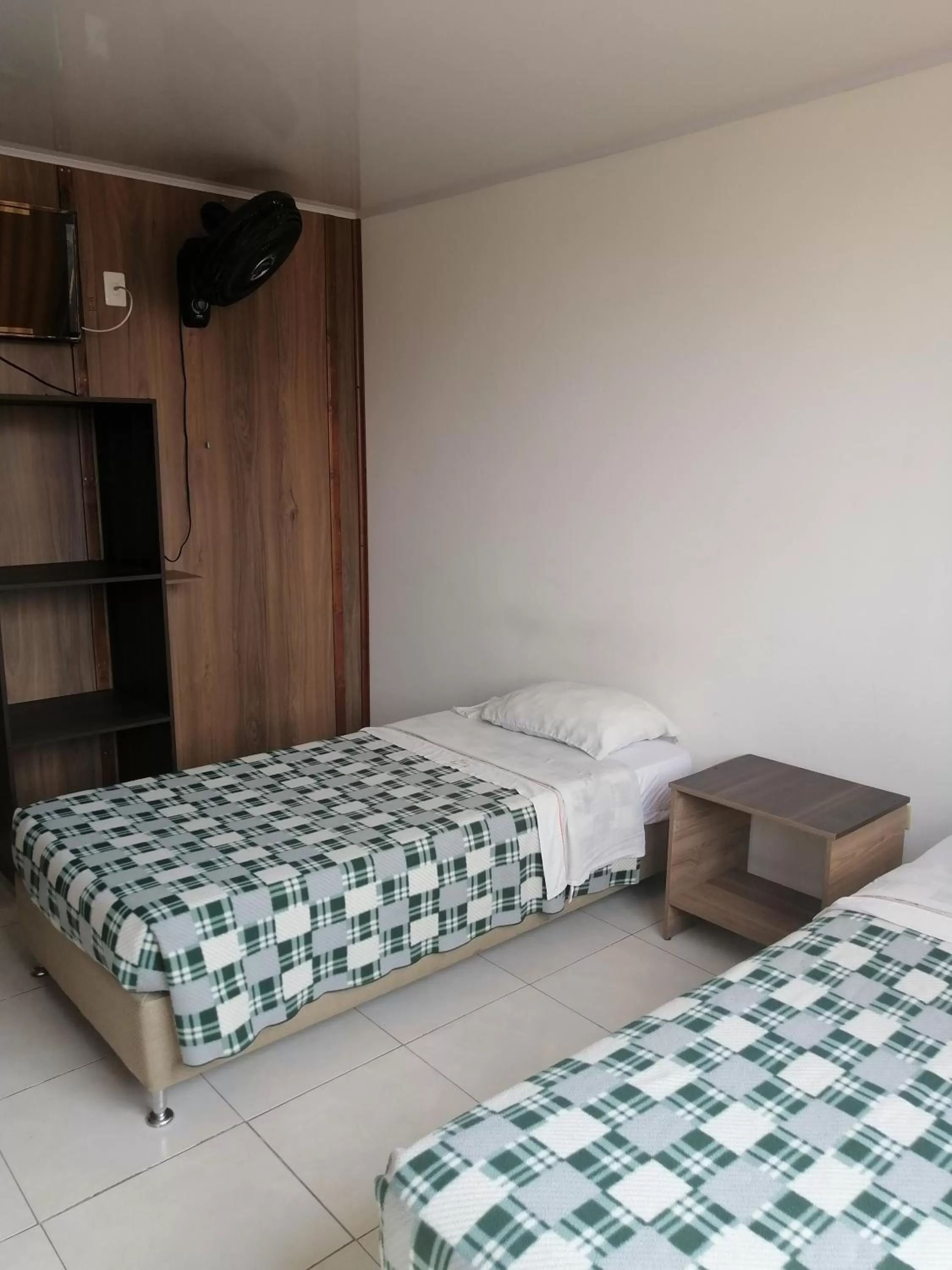 Bed in Hotel Mónaco de Fusa