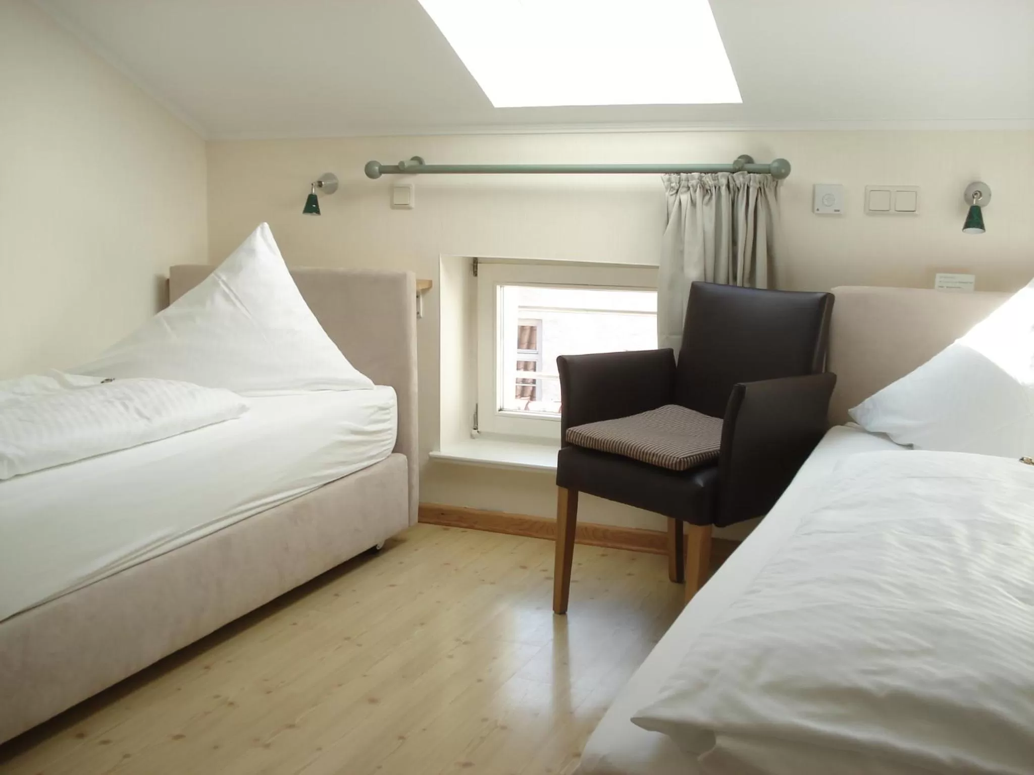 Bedroom, Bed in Pension Zur Fährbrücke