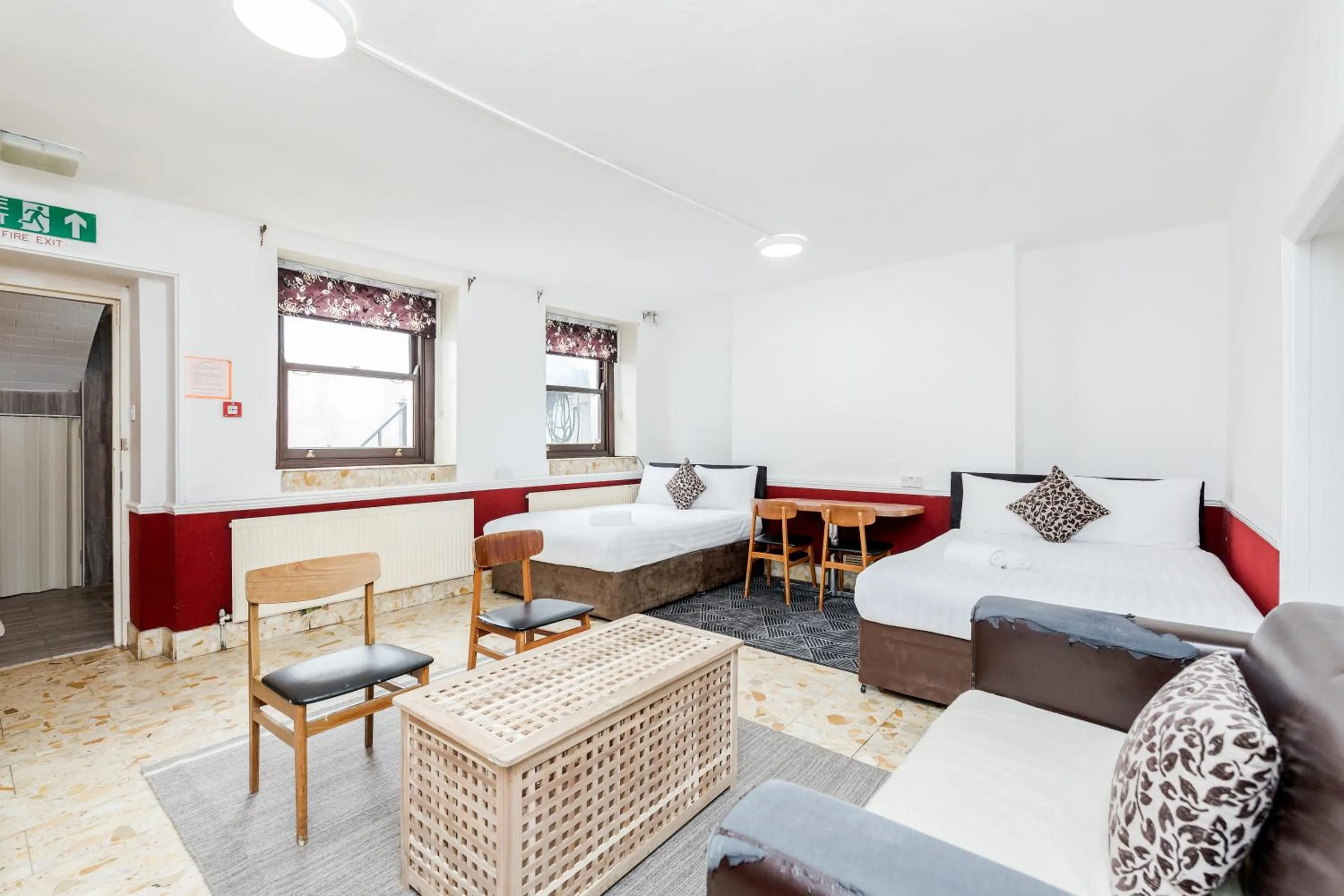 Bed in Russell Square Hotel