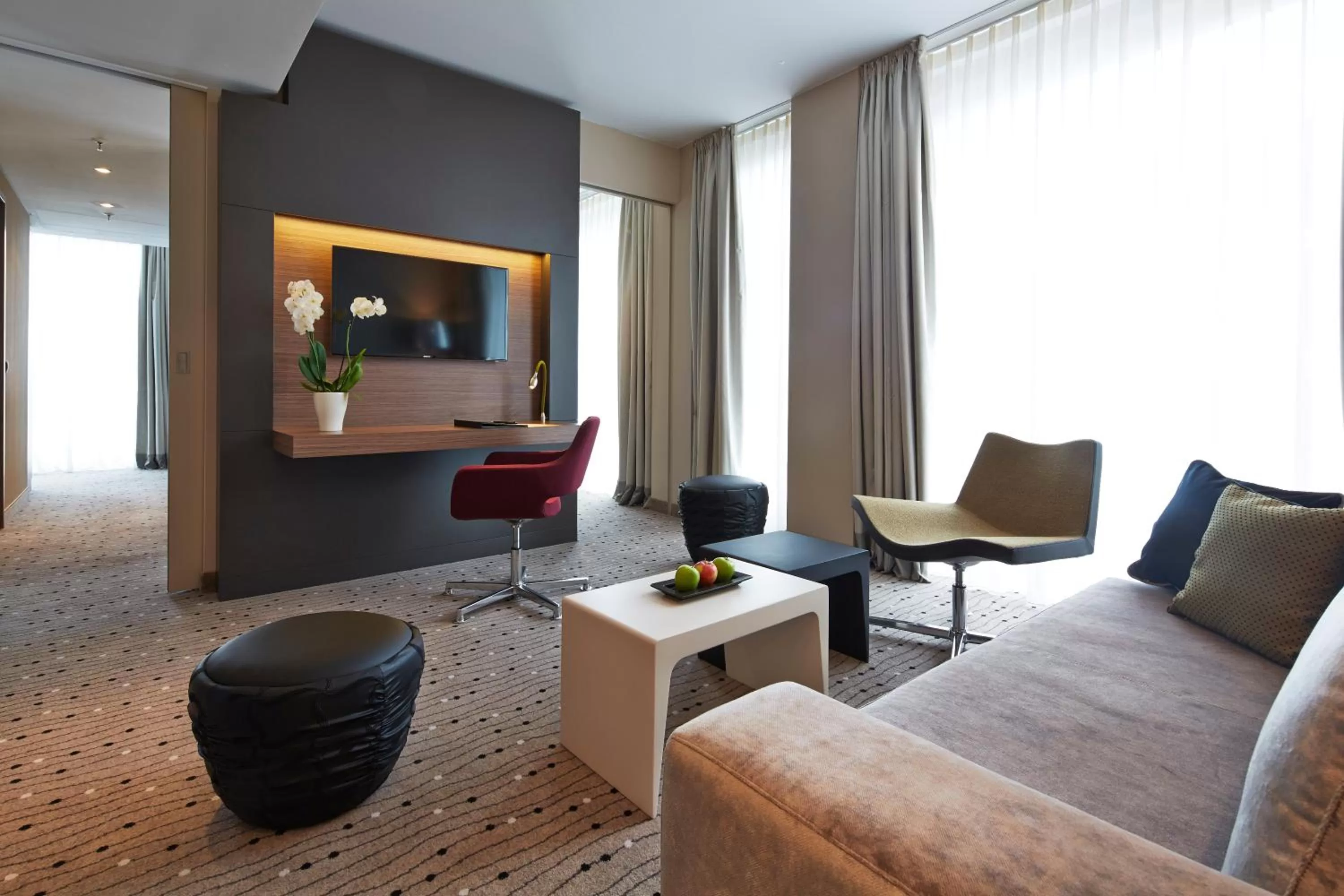 Living room in Steigenberger Hotel Am Kanzleramt