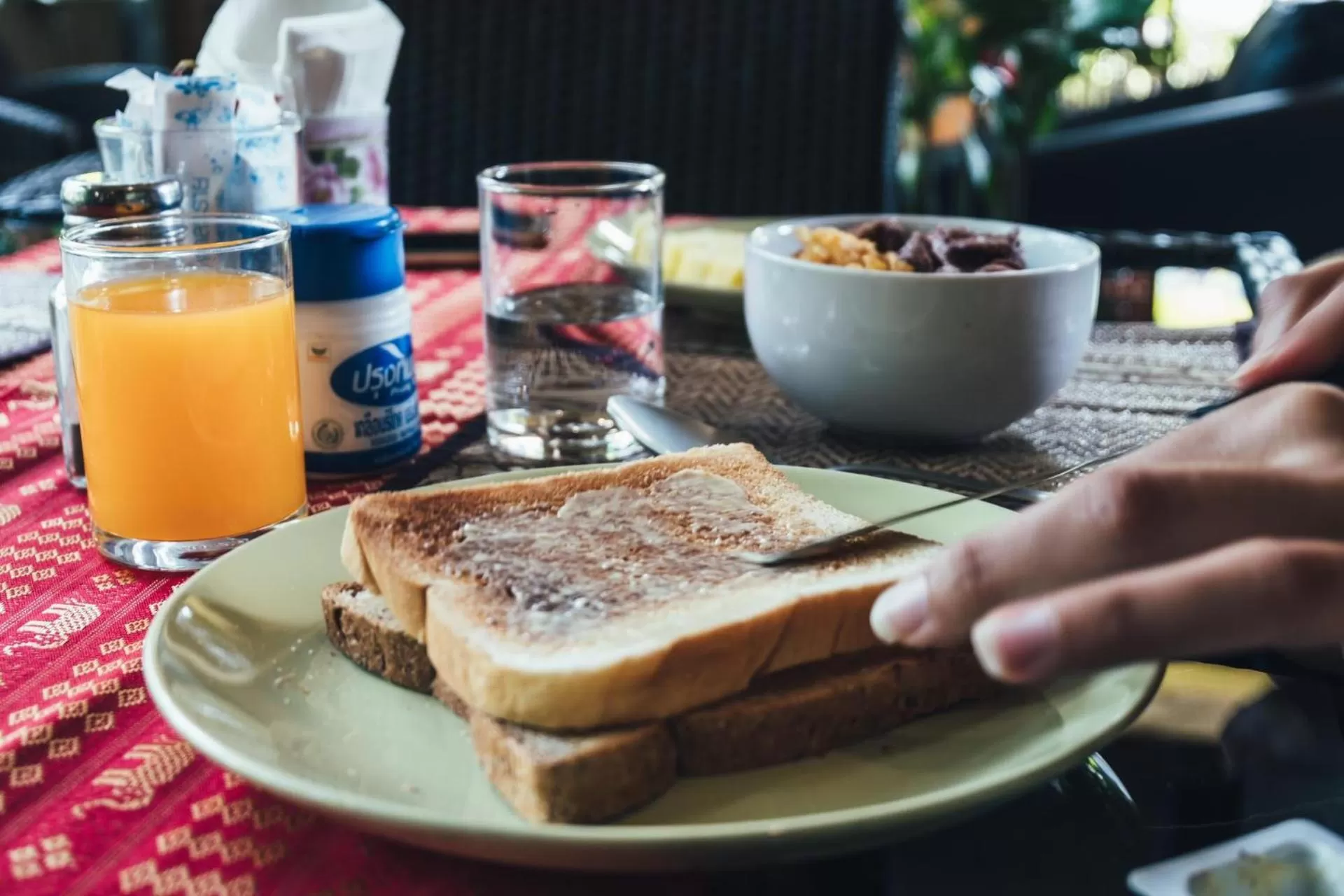 Buffet breakfast in Liam's Guesthouse Adults Only