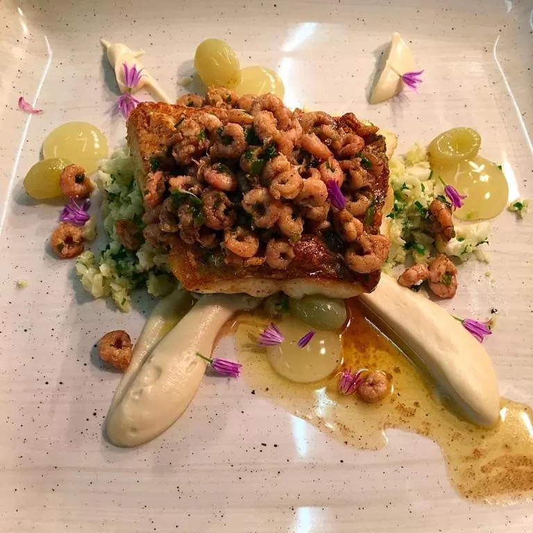 Food close-up in The Bath Arms Hotel