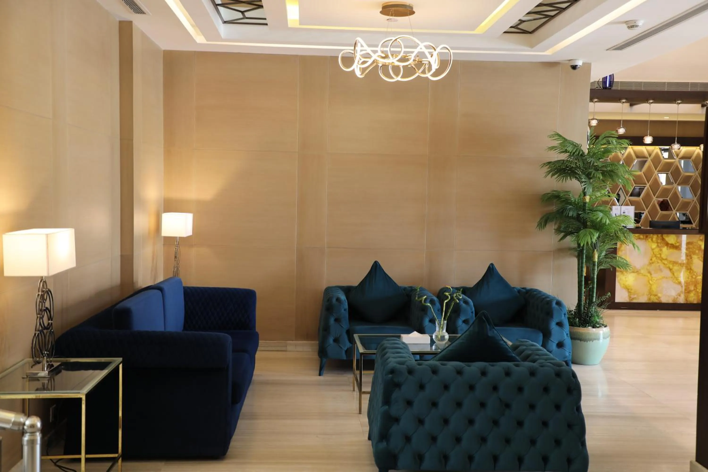 Seating Area in Diwan Residence Hotel- Alsalamah