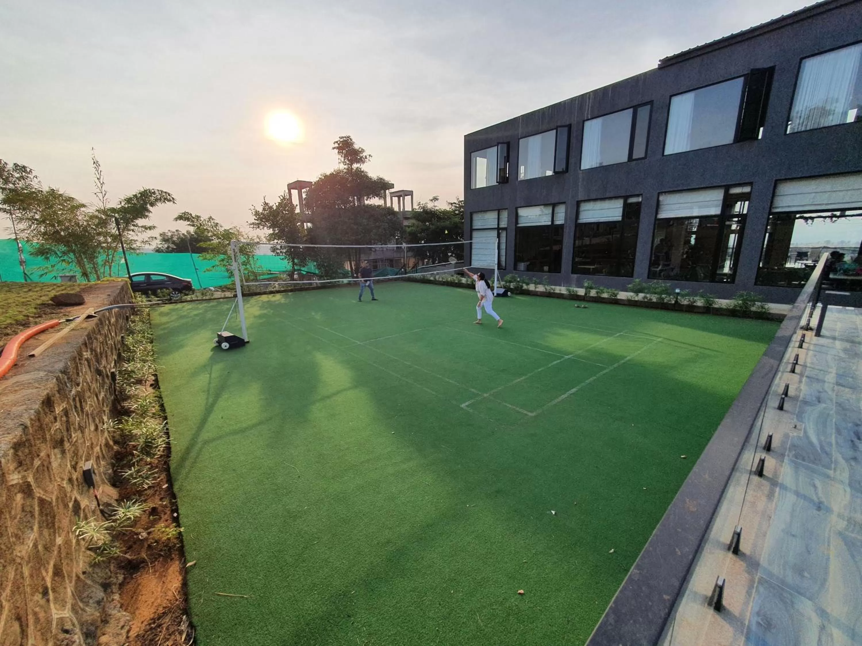 Tennis court in Paraiso Resort & Club