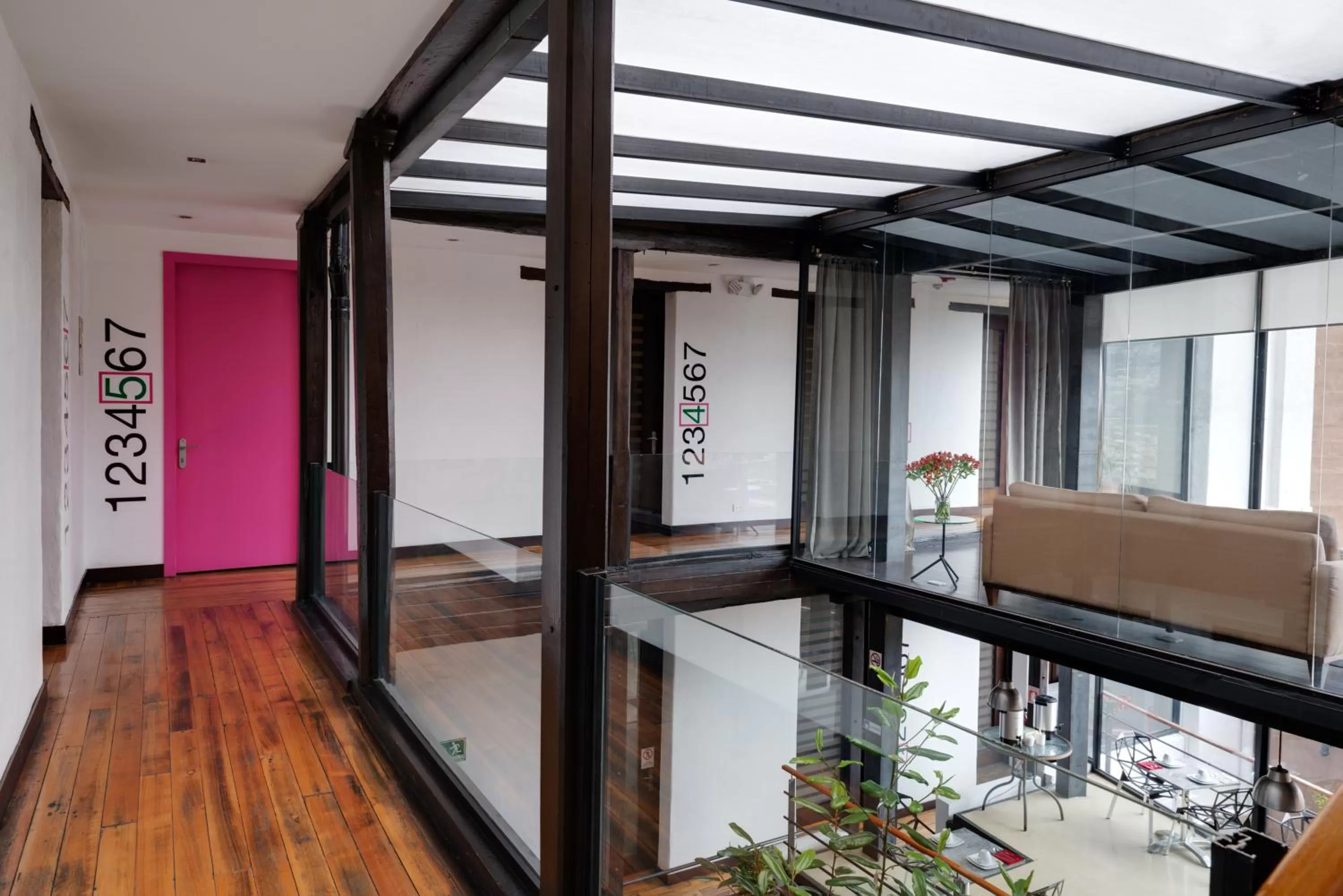 Decorative detail in Hotel Casa Gardenia