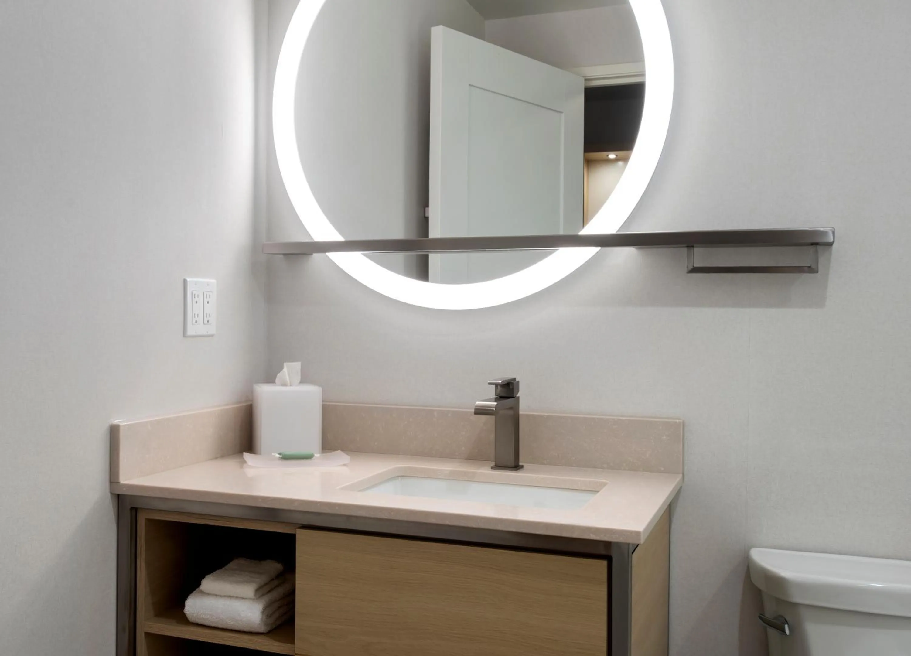 Bathroom in TownePlace Suites Portland Airport ME