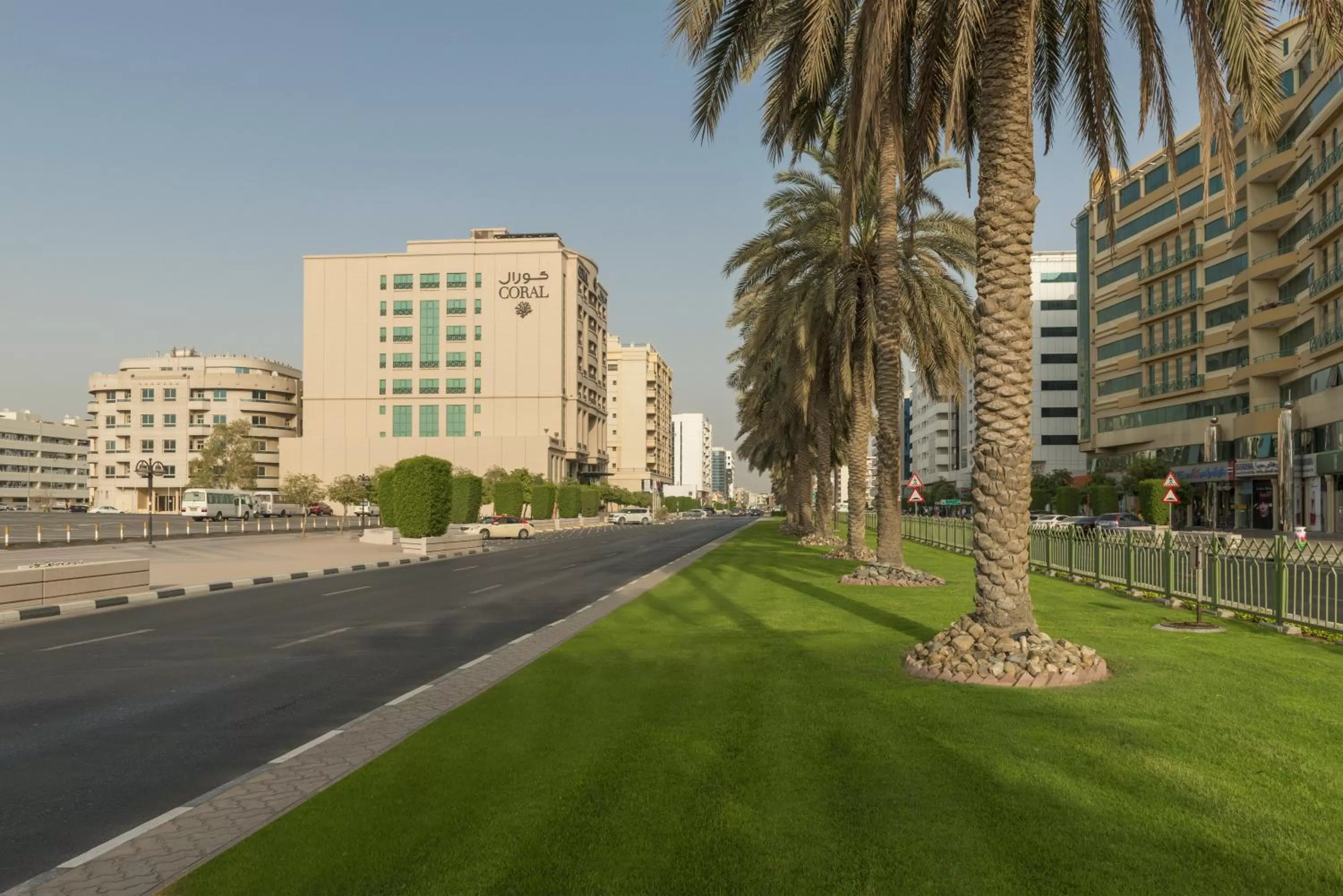 Property building in Coral Dubai Deira Hotel