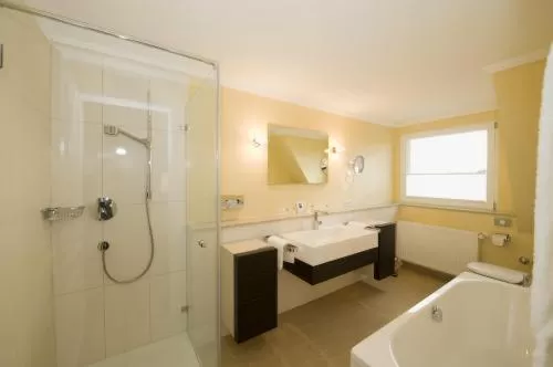 Bathroom in Gästehaus Heinrich Schüchtermann