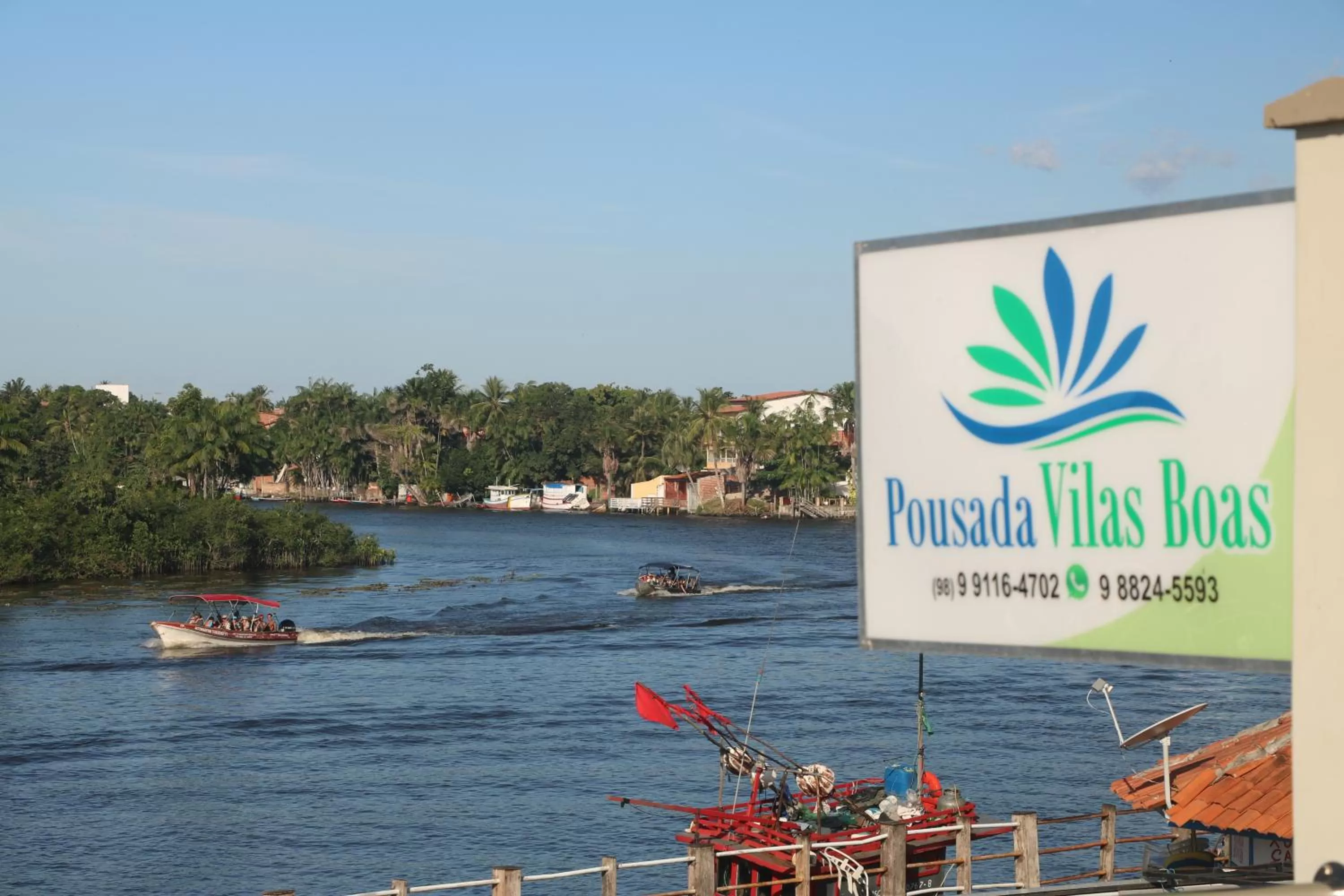 River view in Pousada Vilas Boas