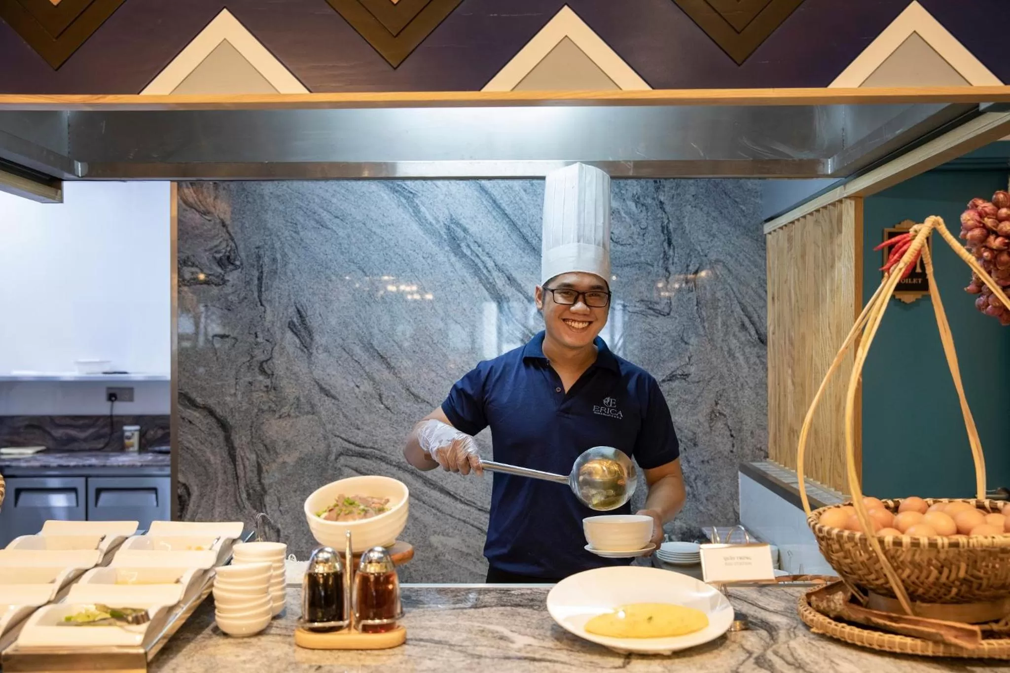 Breakfast in Erica Nha Trang Hotel