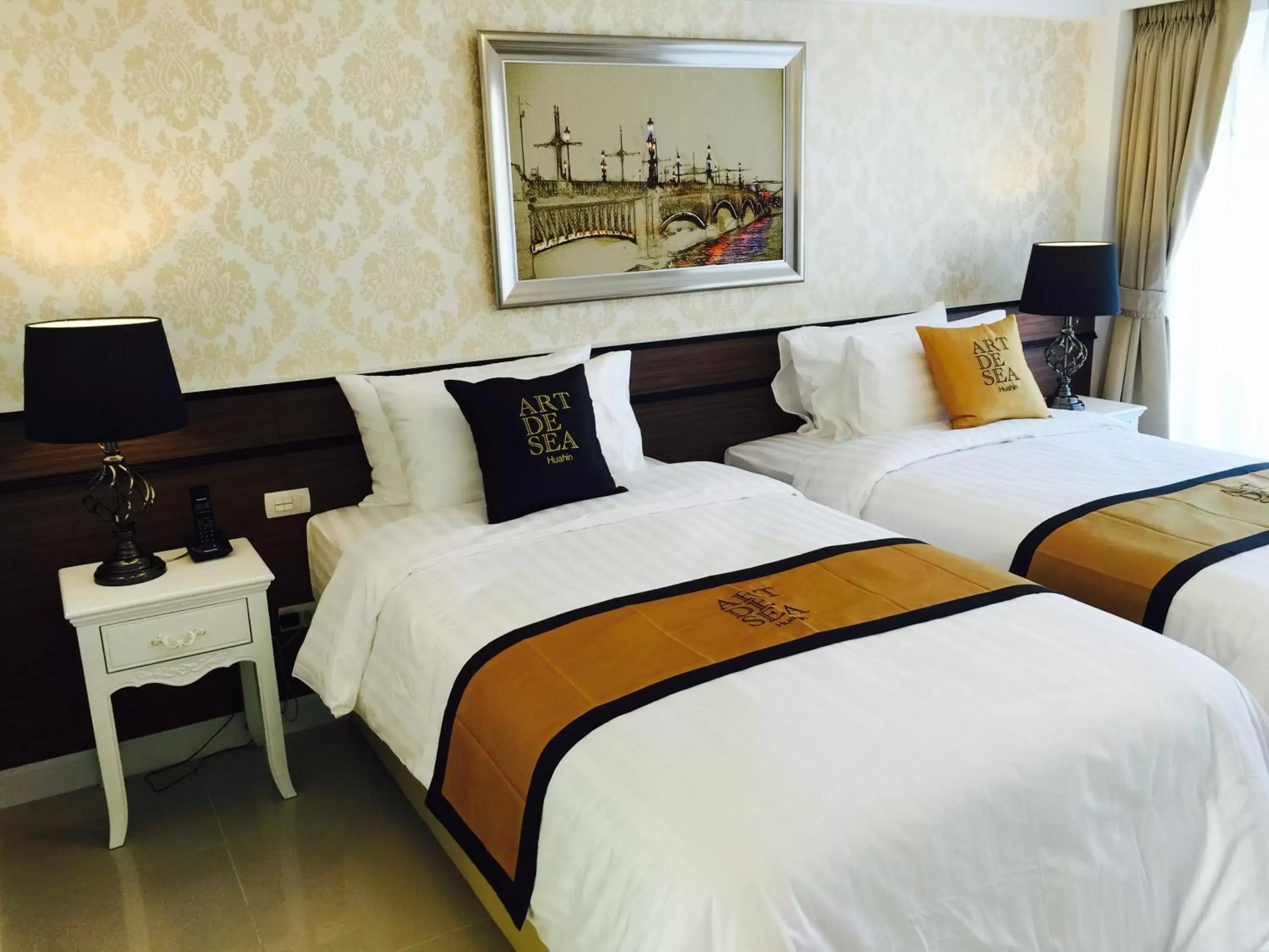 Superior Double or Twin Room with Sea View in Art De Sea Hua Hin Superior Double or Twin Room with Sea View in Art De Sea Hua Hin