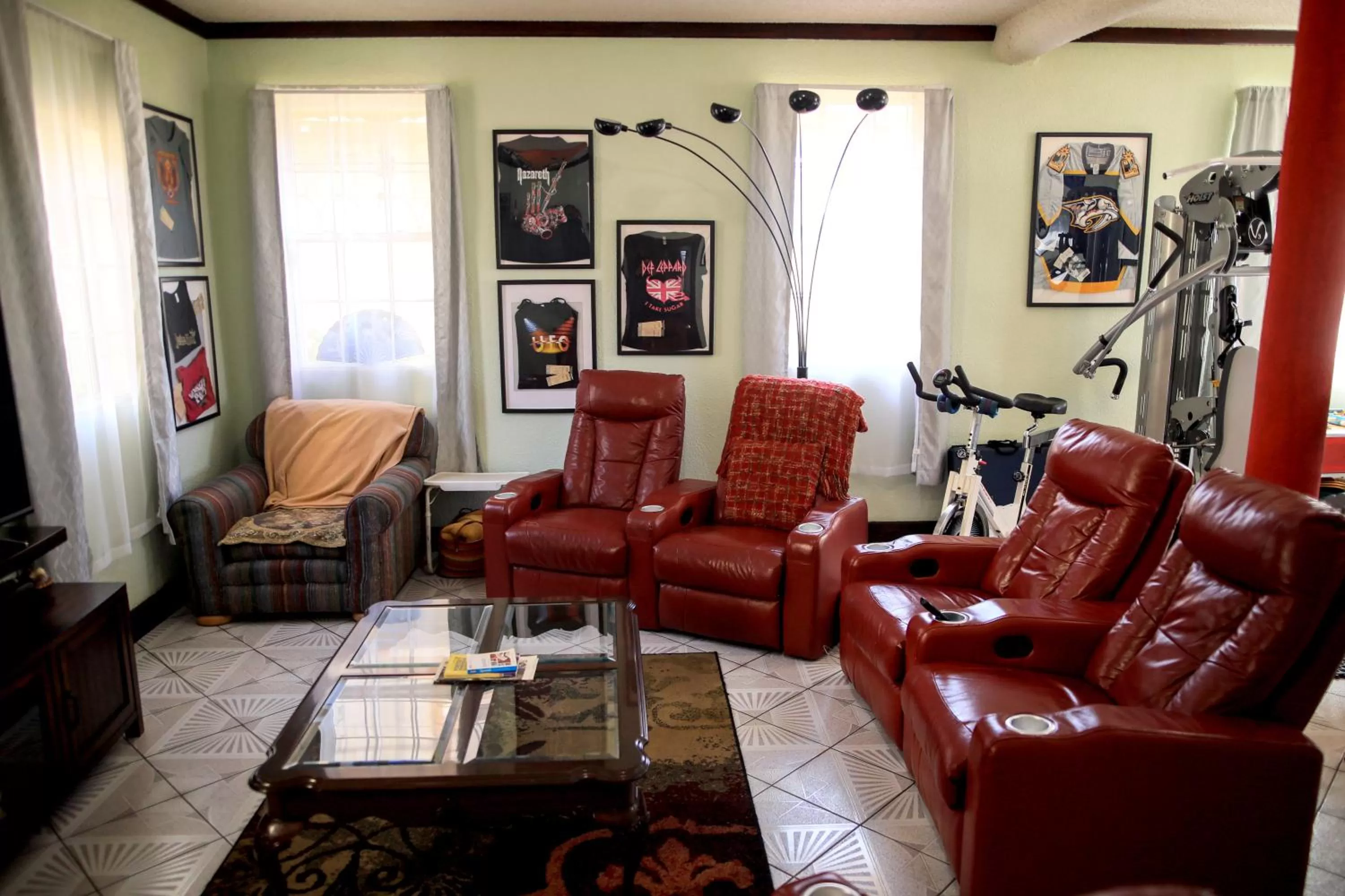 Living room in Playa Hermosa Inn at the beach