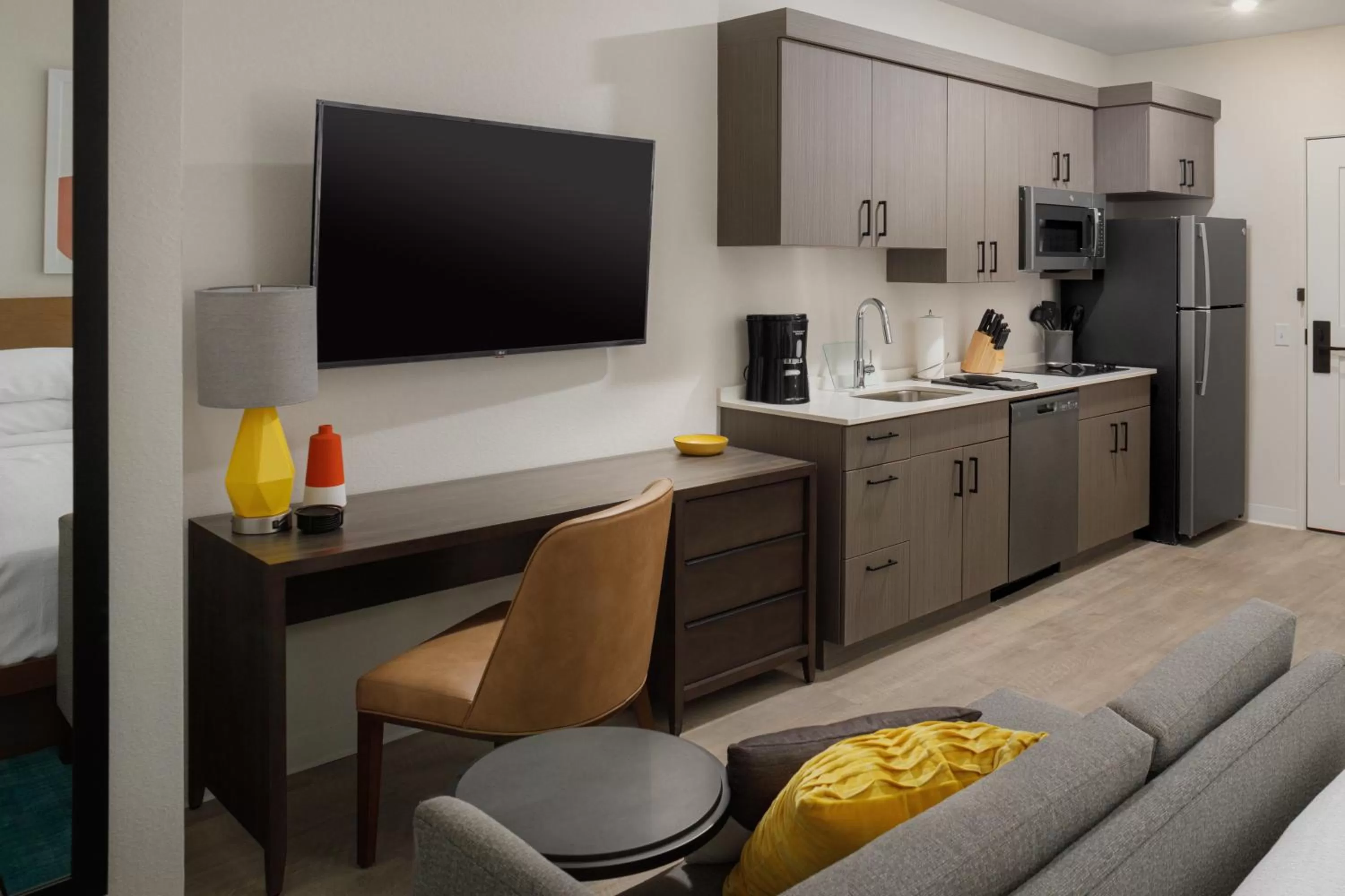 kitchen in WaterWalk Extended Stay by Wyndham Boise Meridian