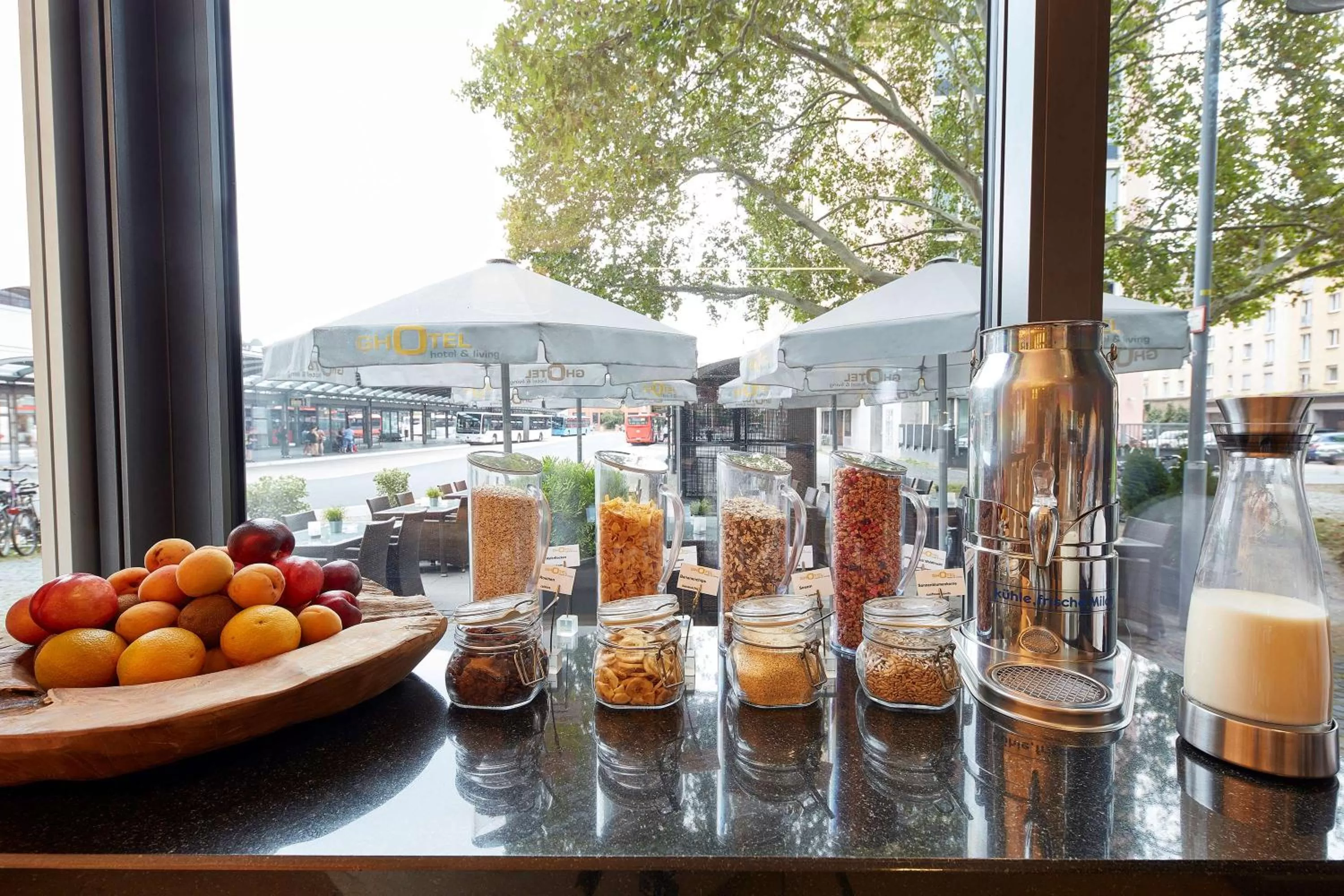 Restaurant/places to eat in GHOTEL hotel & living Koblenz