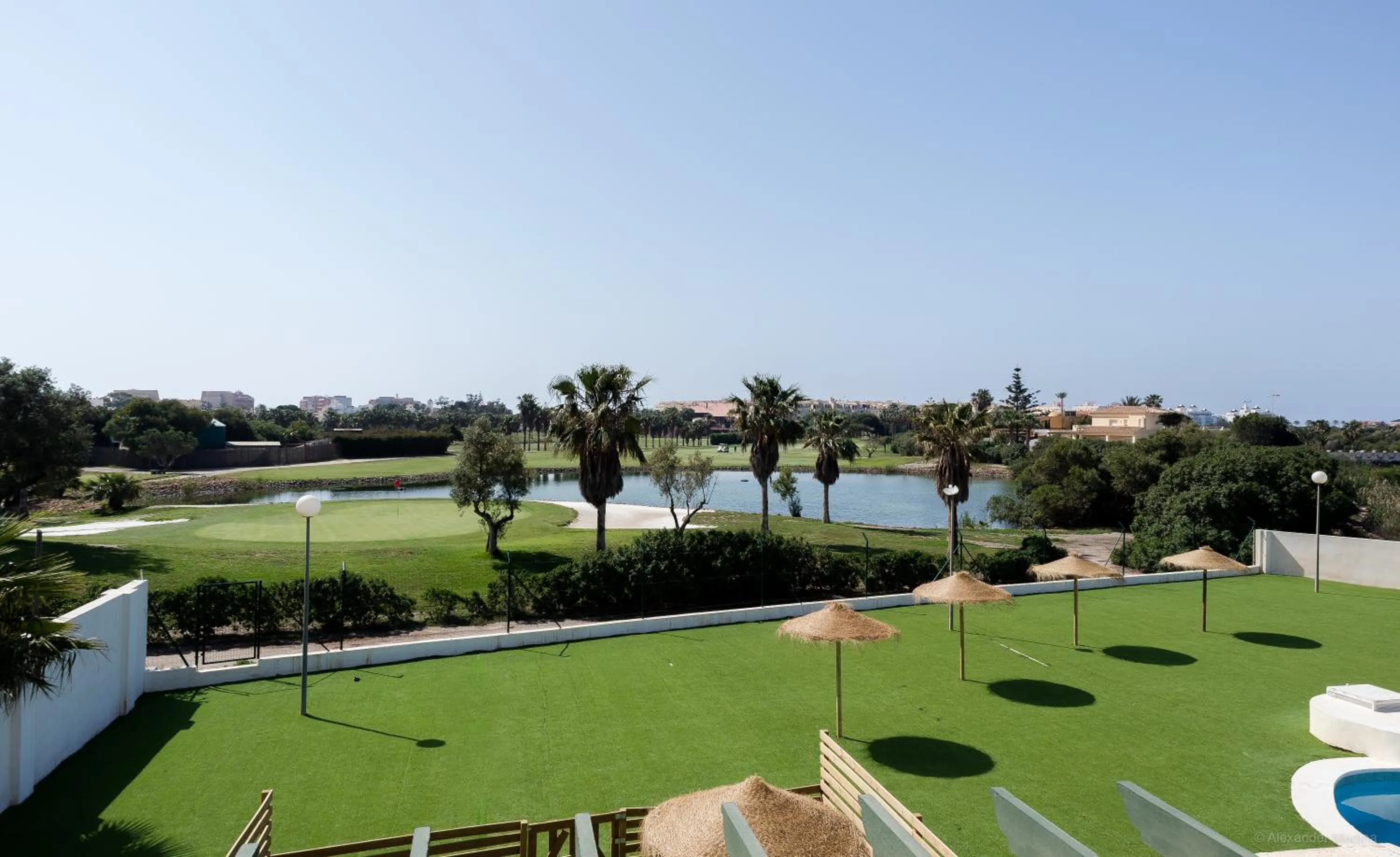 View (from property/room) in Roquetas Beach and Playa Serena Golf Village