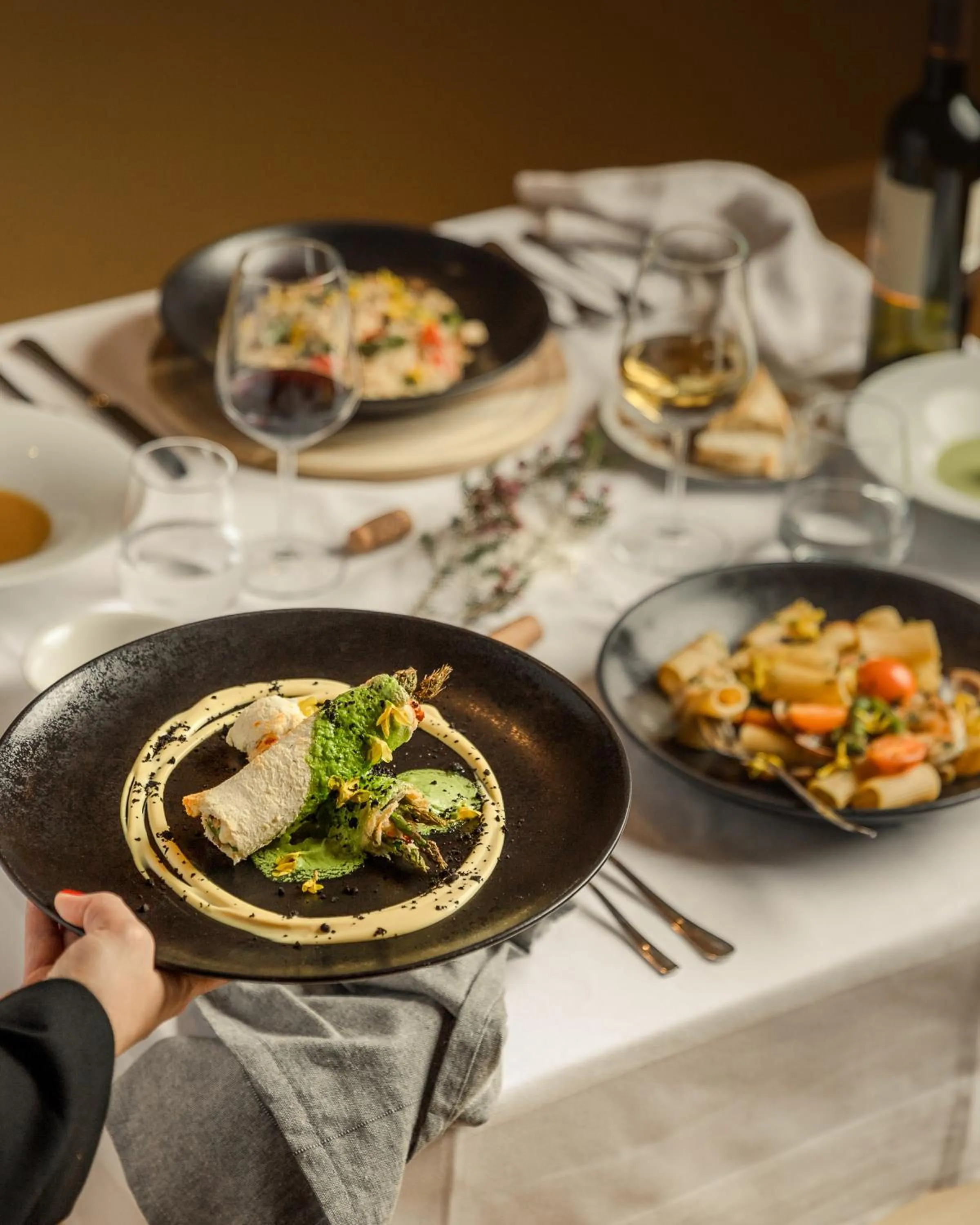 Restaurant/places to eat in Hotel Evropa