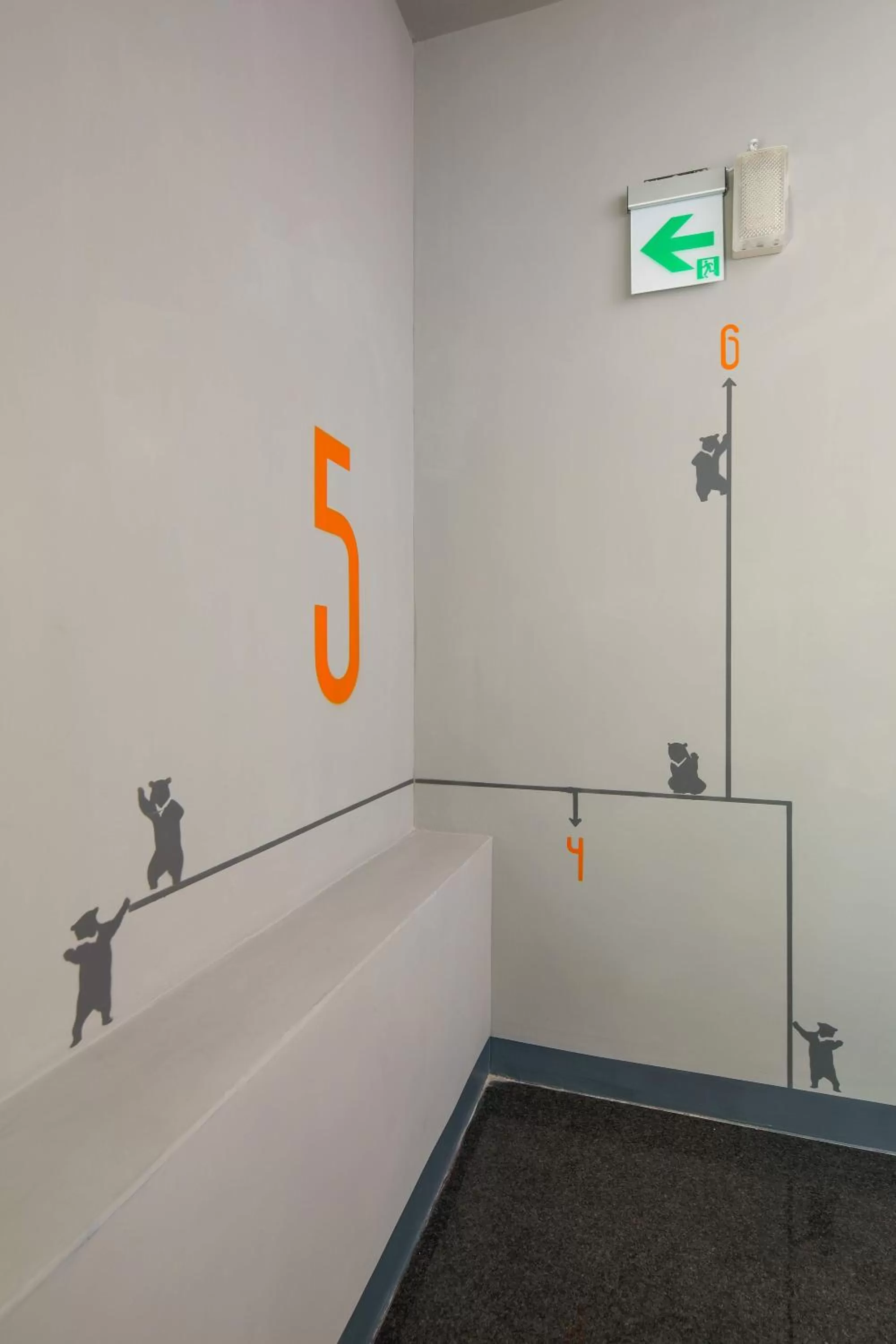 Decorative detail in OLAH Poshtel - Hualien Zhongfu