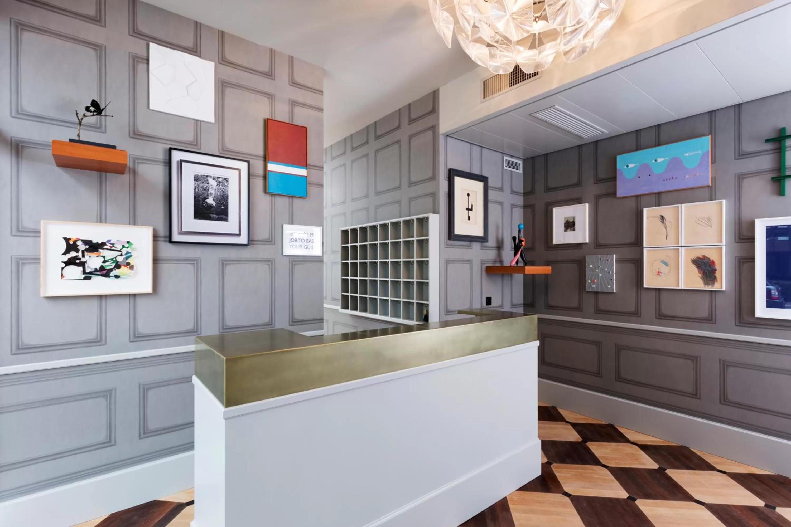 Decorative detail in Boutique & Art Hotel Helvetia