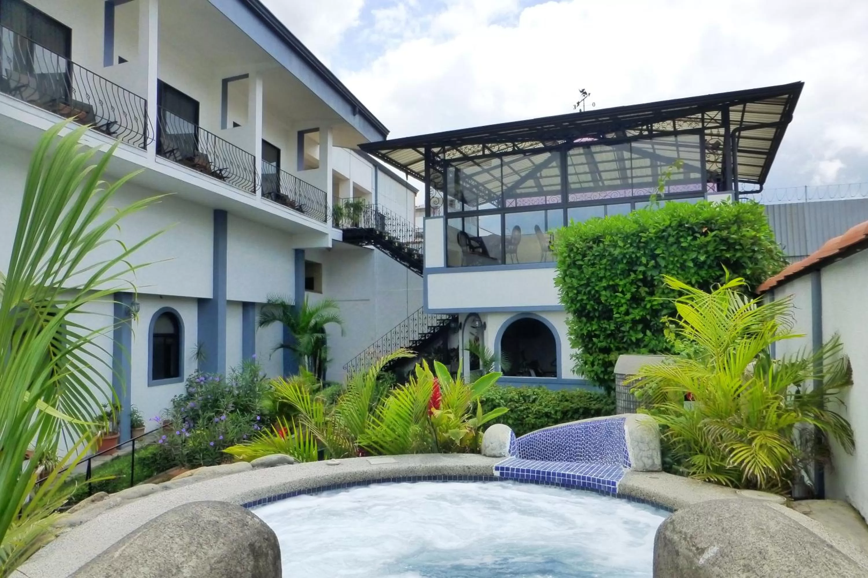 Balcony/Terrace in Hotel Santo Tomas / Historical Property