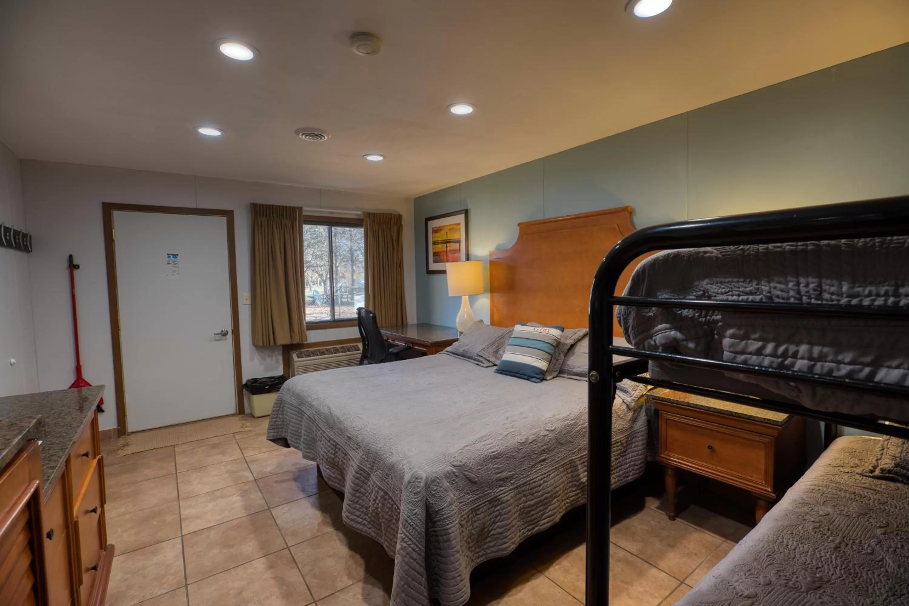 Bed in Lewis & Clark Resort