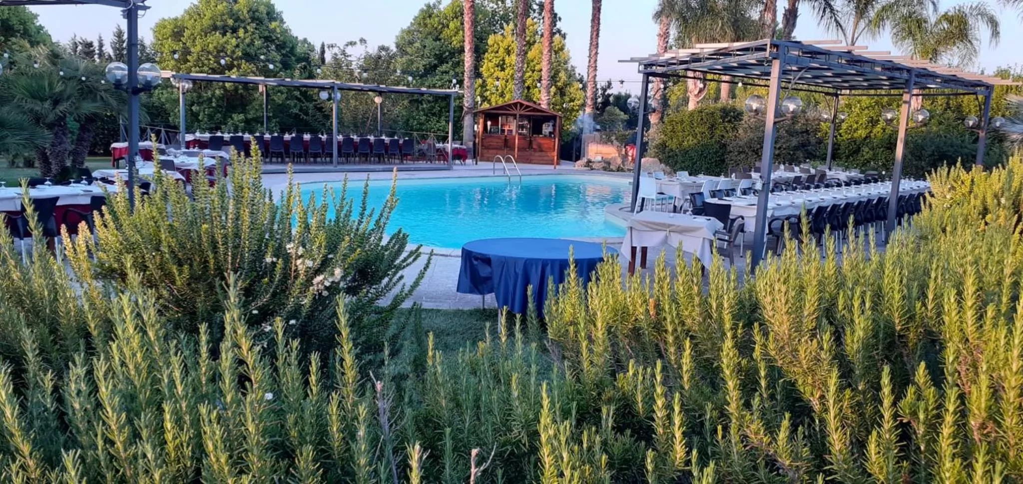 Swimming pool in B&B Lu Casale