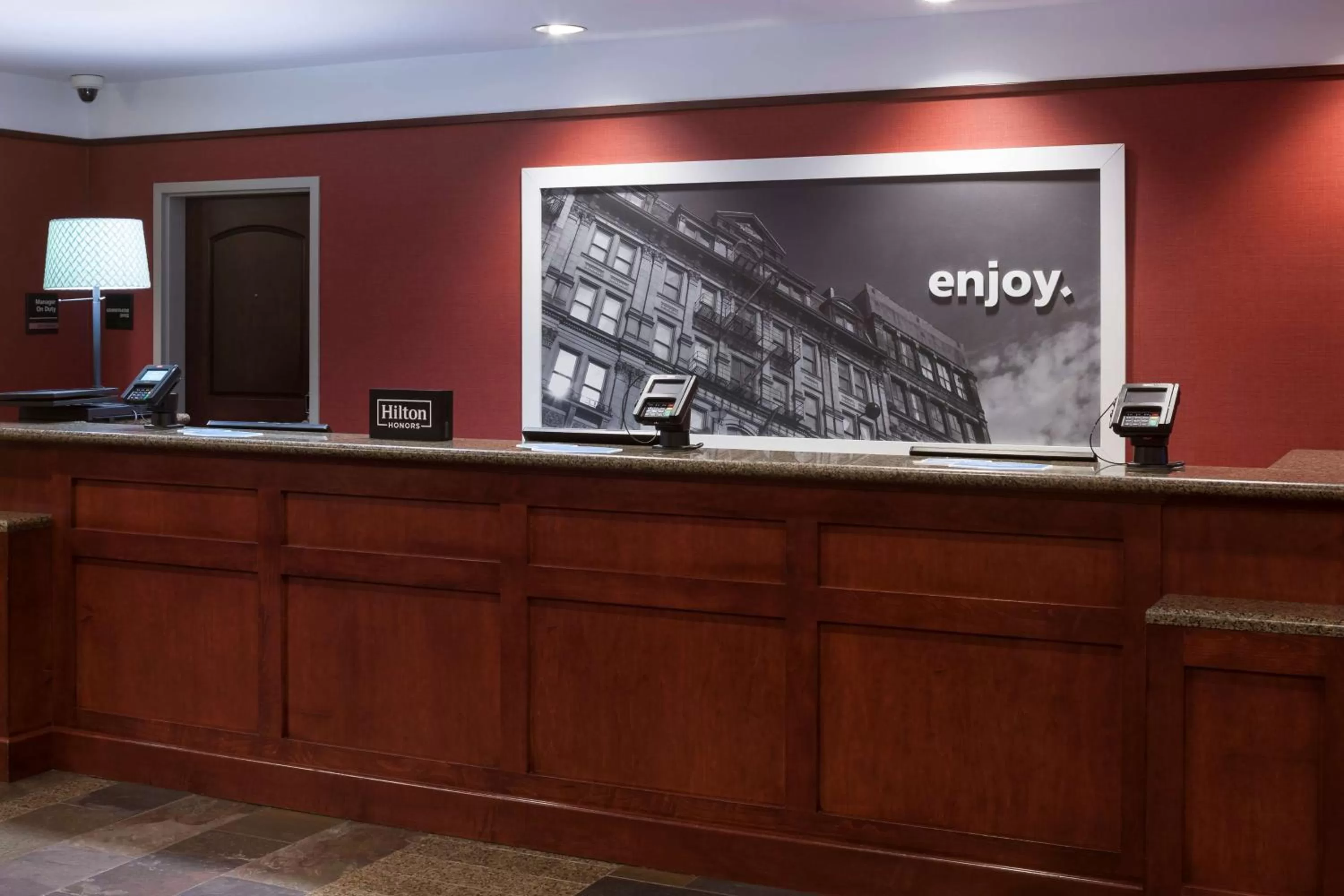 Lobby or reception in Hampton Inn & Suites Oklahoma City-Bricktown