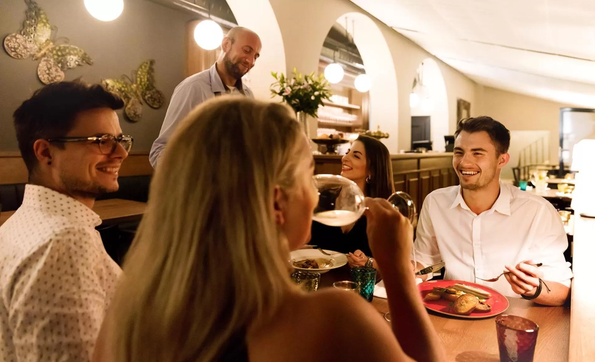 Restaurant/places to eat in Hotel Schwaiger