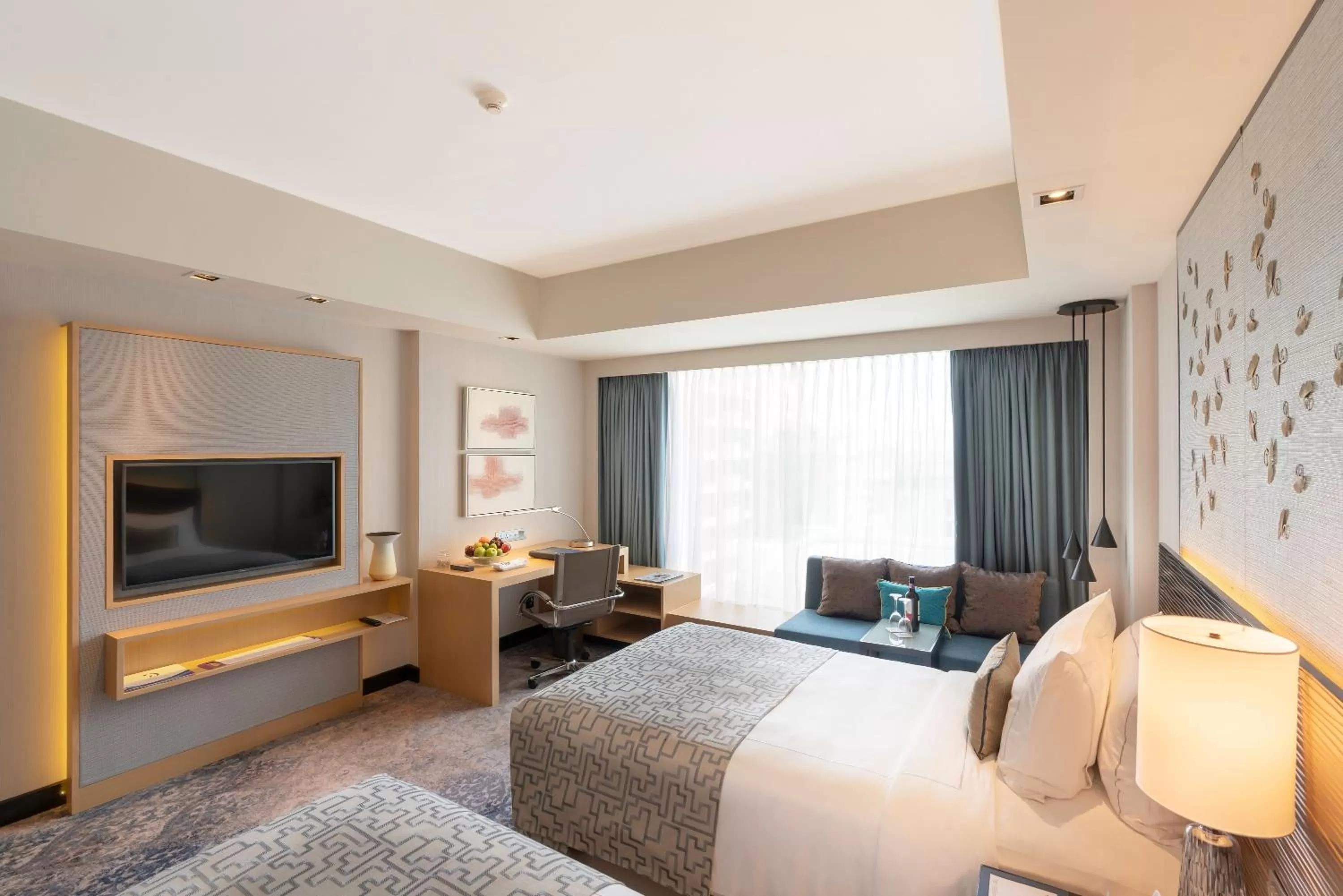 TV and multimedia, Bed in Cinnamon Grand Colombo