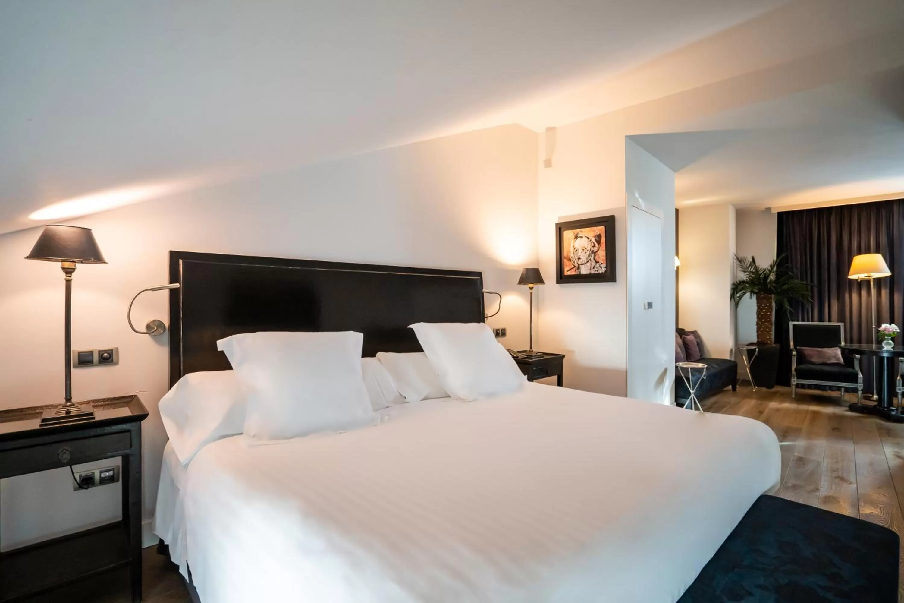 Bed in Grand Hotel Don Gregorio