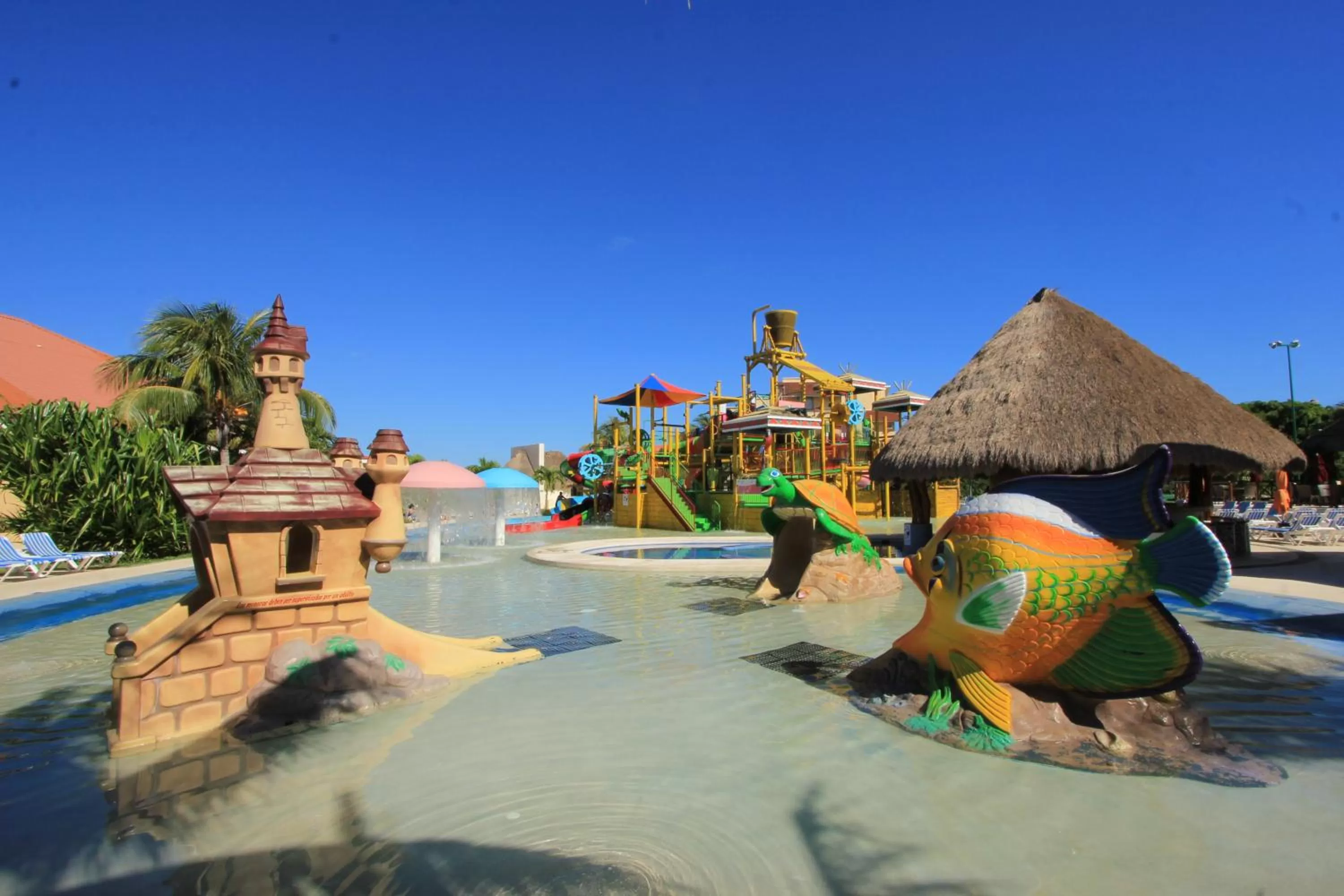 Aqua park in All Ritmo Cancun Resort & Water Park