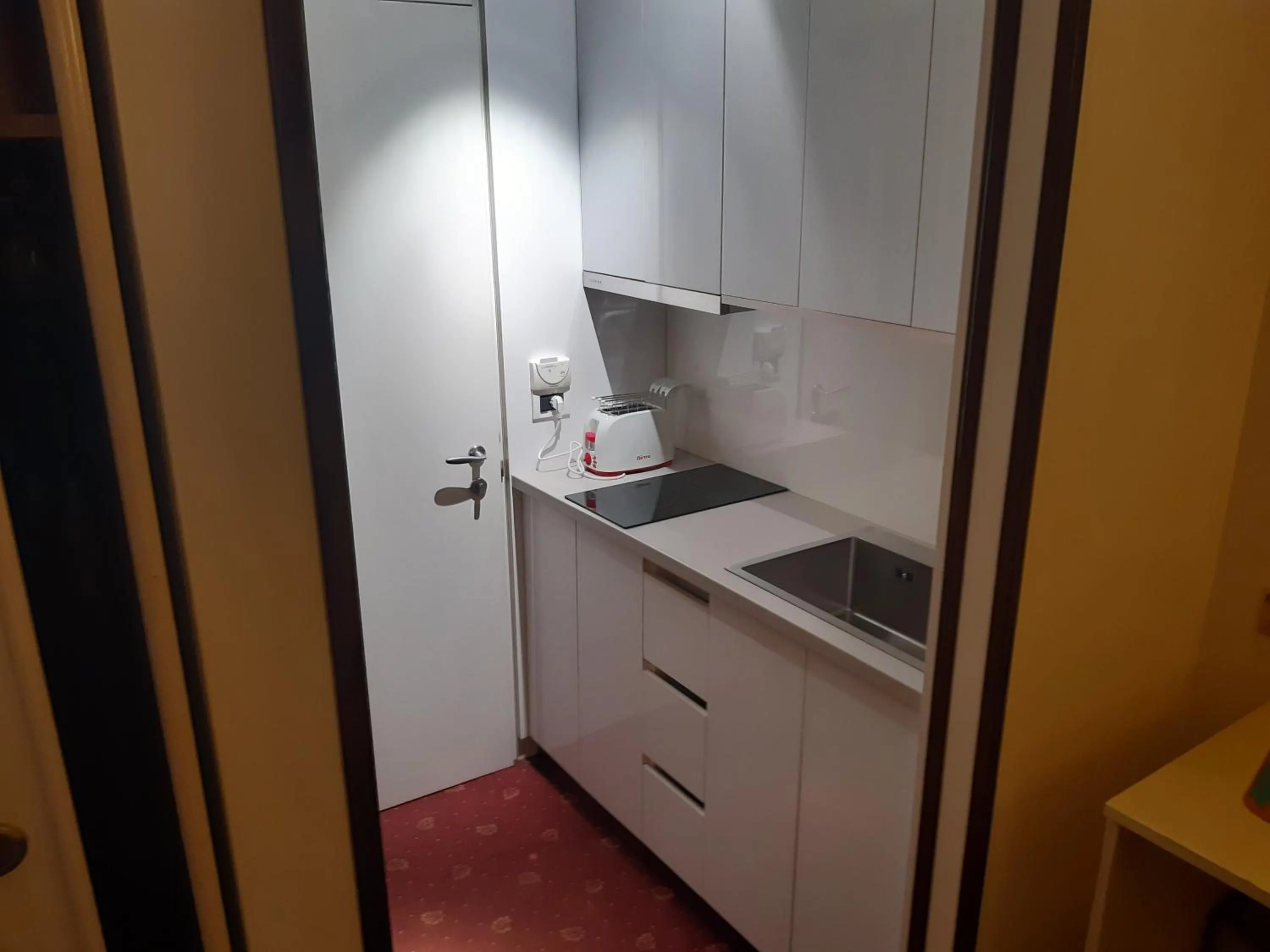 Kitchen or kitchenette in Relais Leon d'Oro