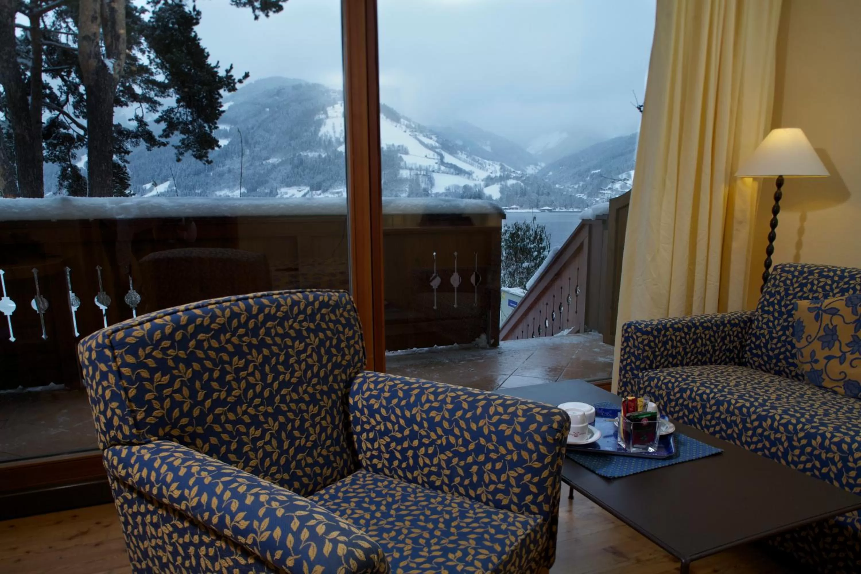 Seating area in Seevilla Freiberg